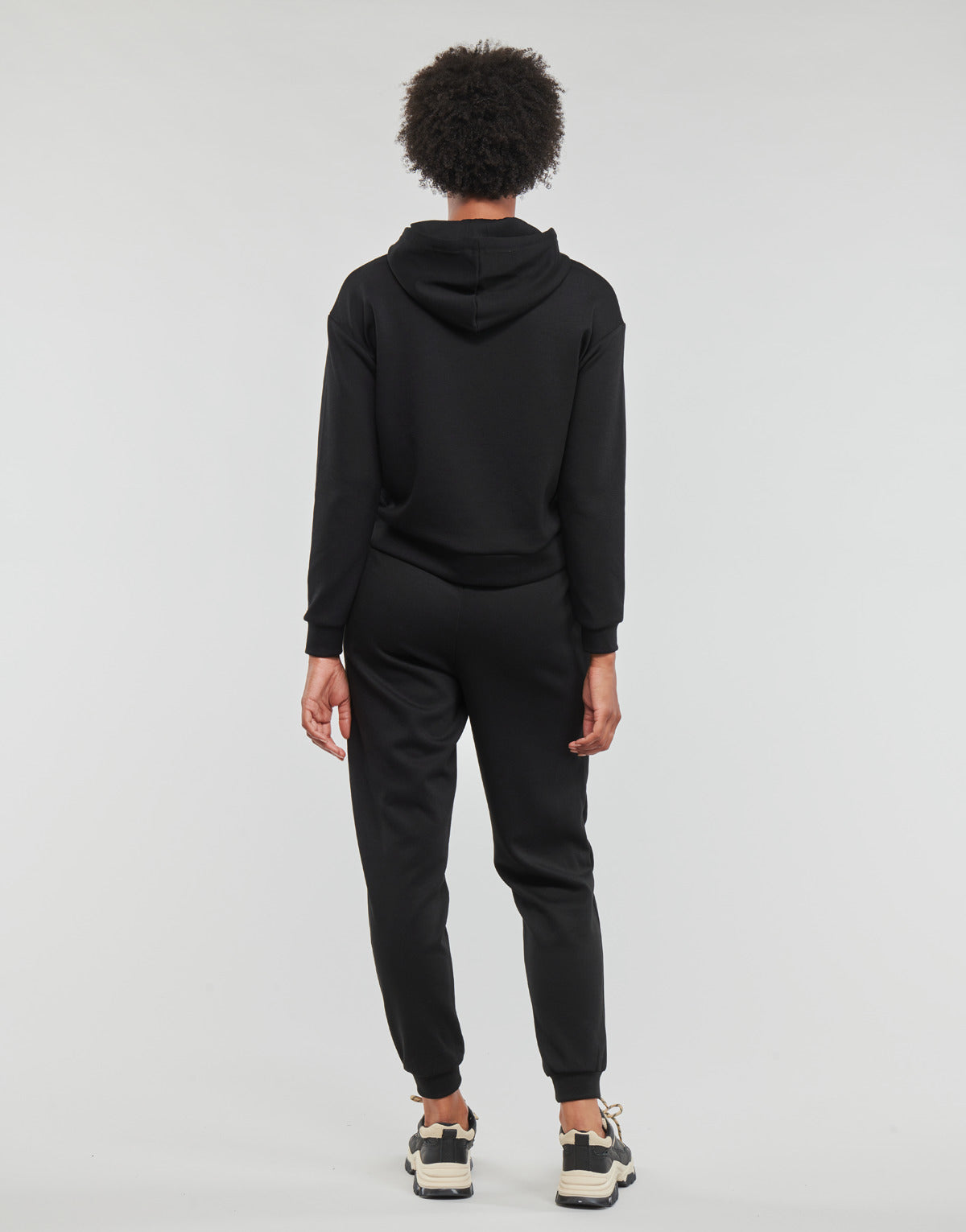 Felpa Donna Only Play ONPLOUNGE LS HOOD SWEAT Nero