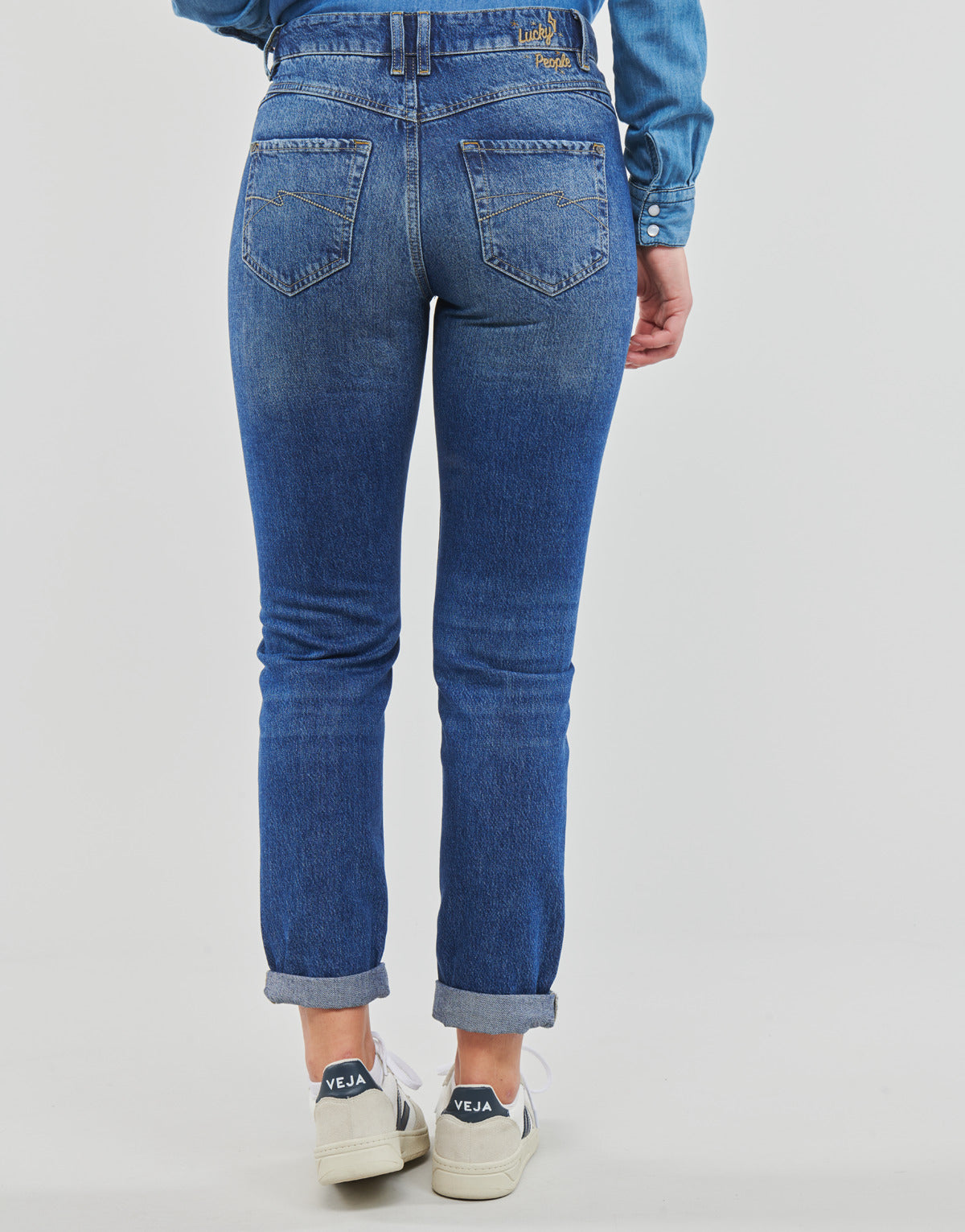 Jeans boyfriend Donna Freeman T.Porter HARPER DENIM Blu