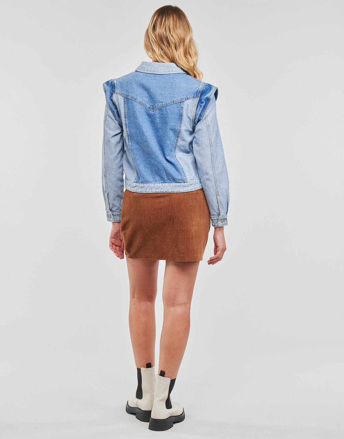 Giacca in jeans Donna Vila VIMALUSA L/S 2IN1 DENIM Blu