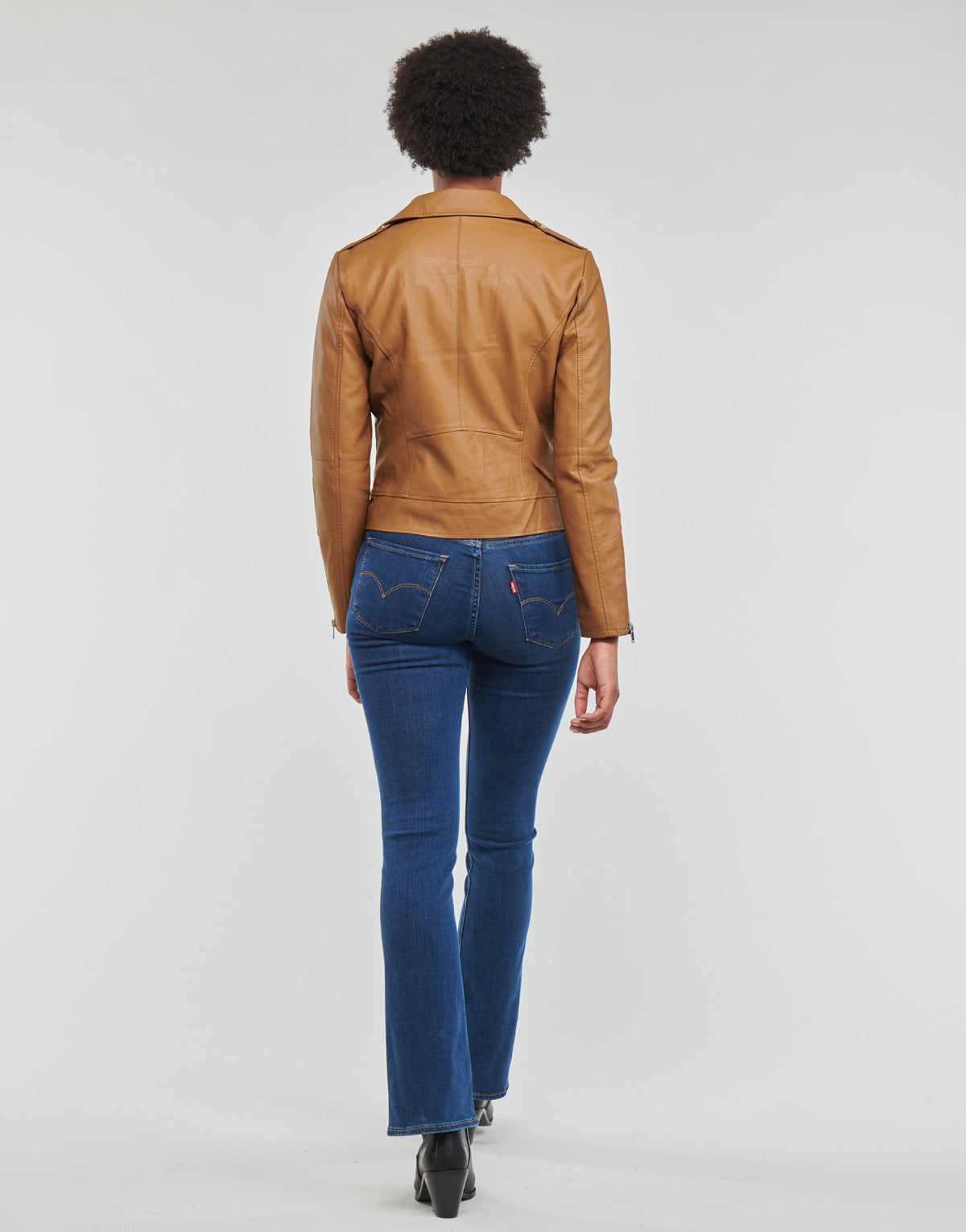 Giacca in pelle Donna Vila VICARA COATED JACKET Marrone