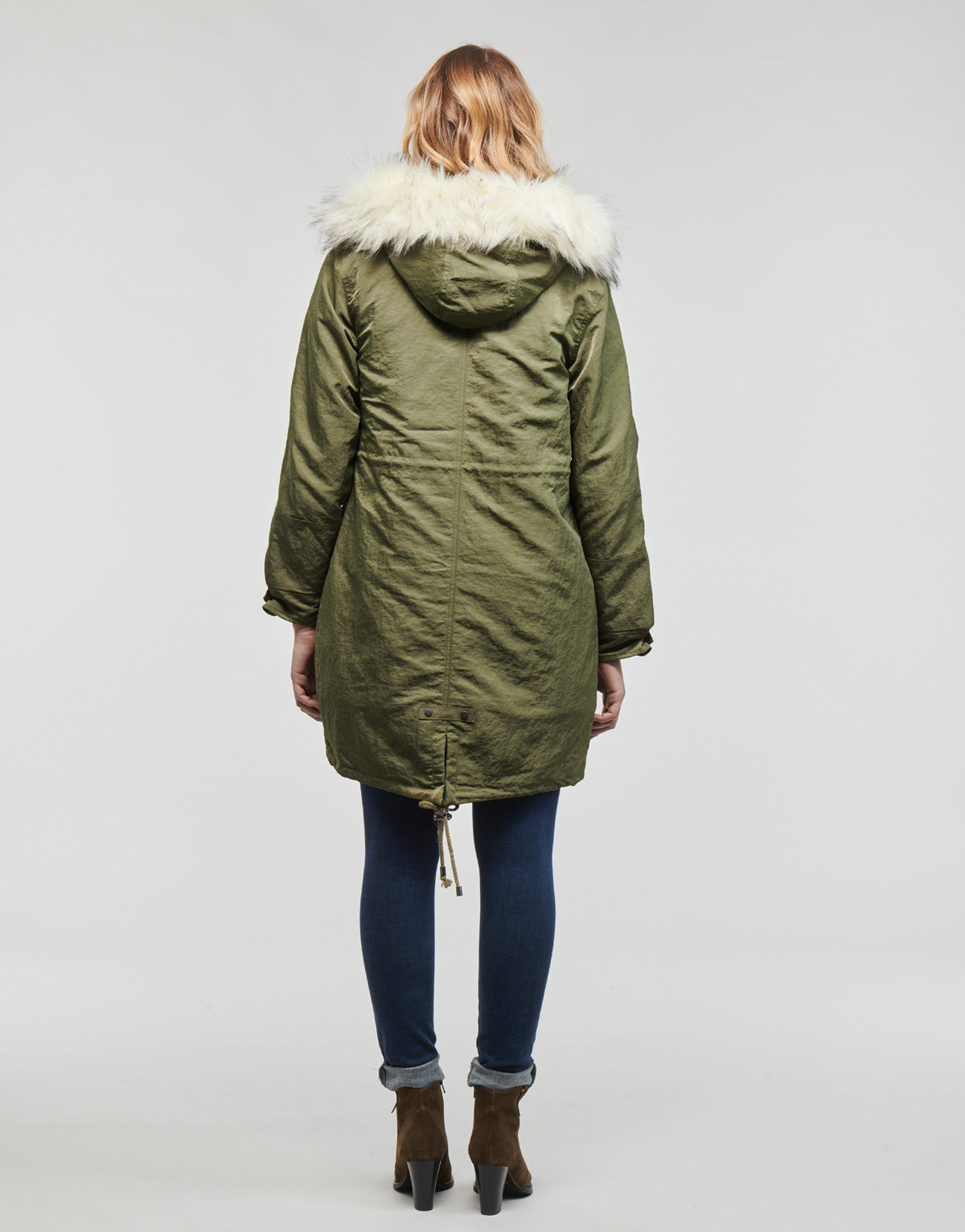Parka Donna Guess LENA PARKA Kaki