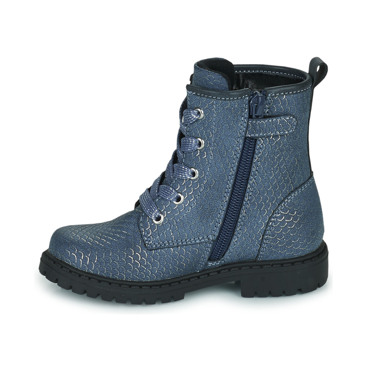 Stivaletti bambini ragazza Mod’8 TINAME Blu