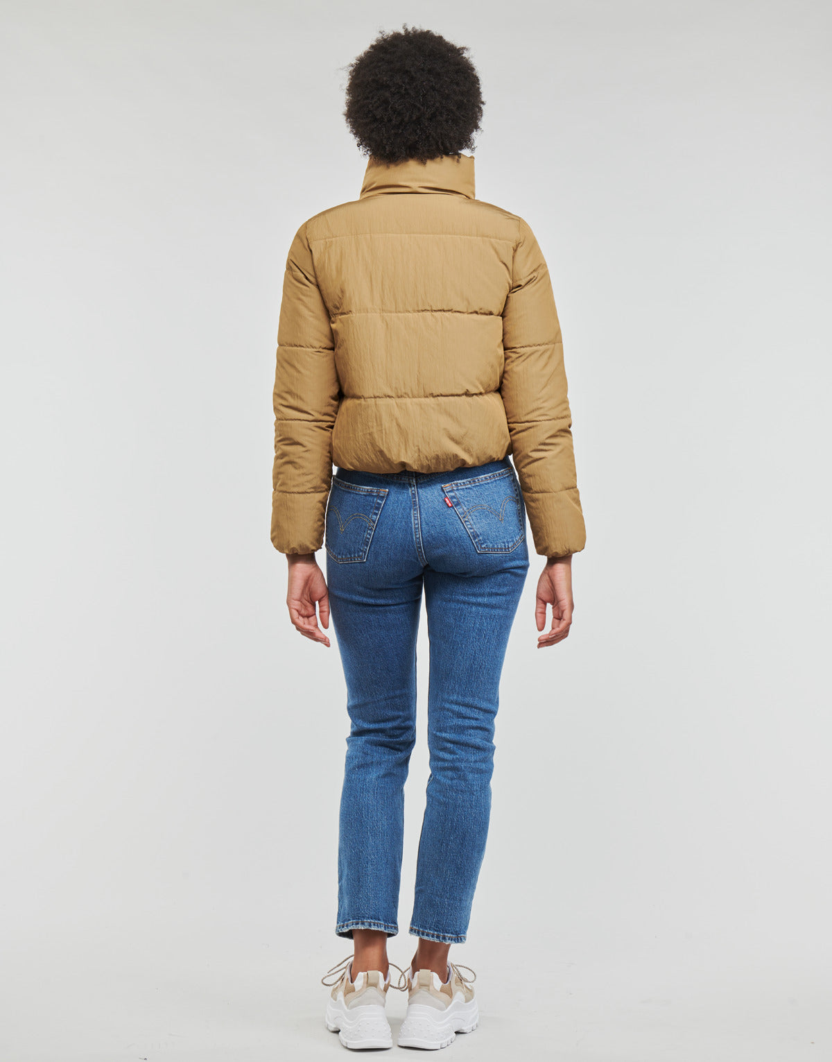 Piumino Donna Only ONLDOLLY SHORT PUFFER JACKET OTW NOOS Marrone