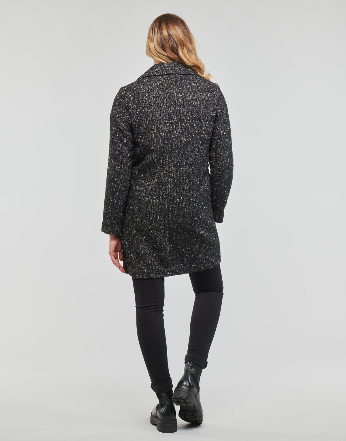 Mantella Donna Only ONLSELENA MINNA LIFE WOOL COAT SP CC OTW Nero