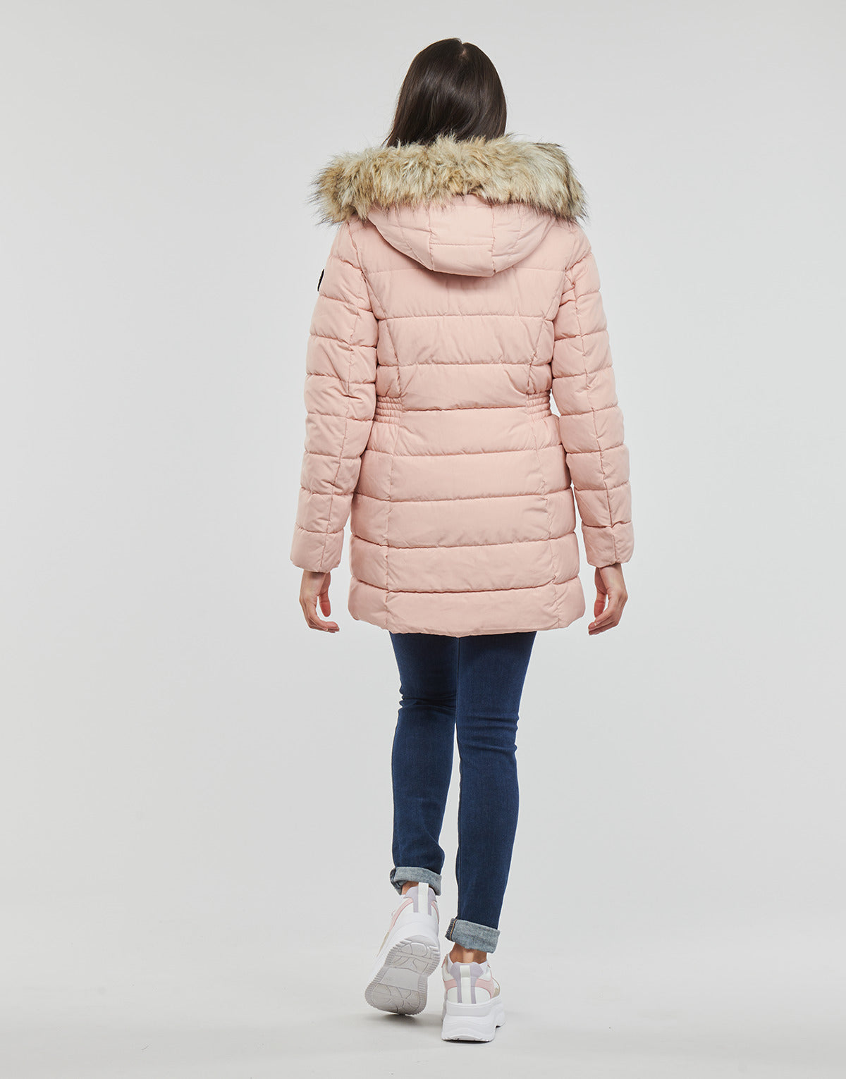 Piumino Donna Only ONLLUNA QUILTED COAT CC OTW Rosa