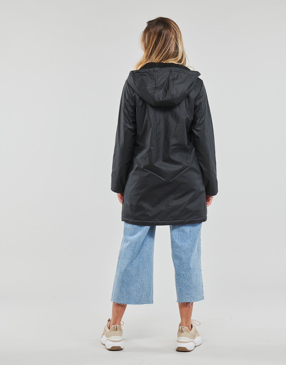 Parka Donna Only ONLSALLY RAINCOAT OTW NOOS Nero