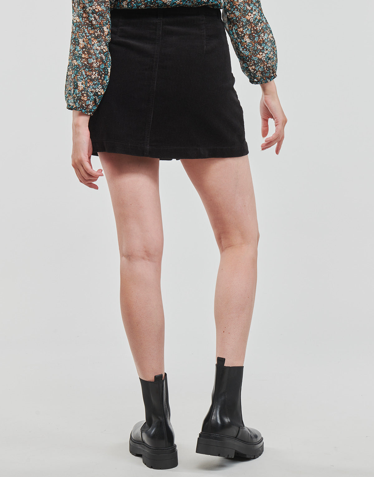 Gonna Donna Only ONLAMAZING HW CORD SKIRT PNT Nero