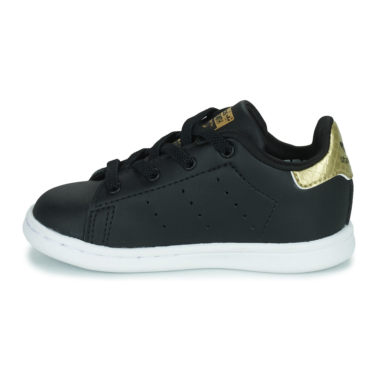 Scarpe bambini ragazza adidas STAN SMITH EL I Nero