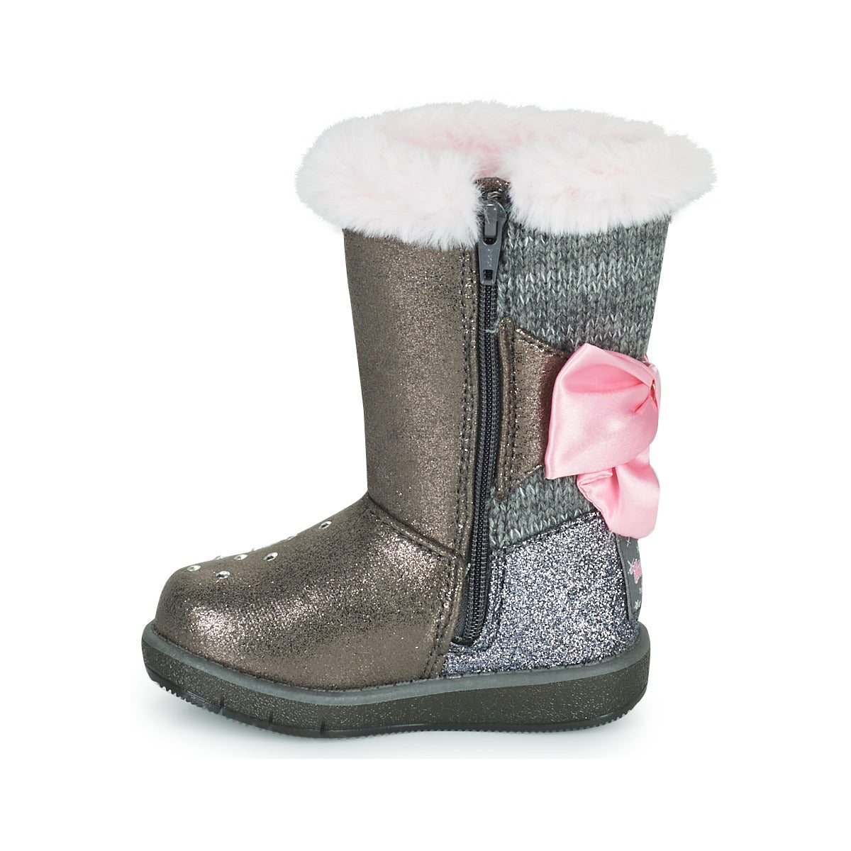 Stivaletti bambini ragazza Skechers GLITZY GLAM Oro