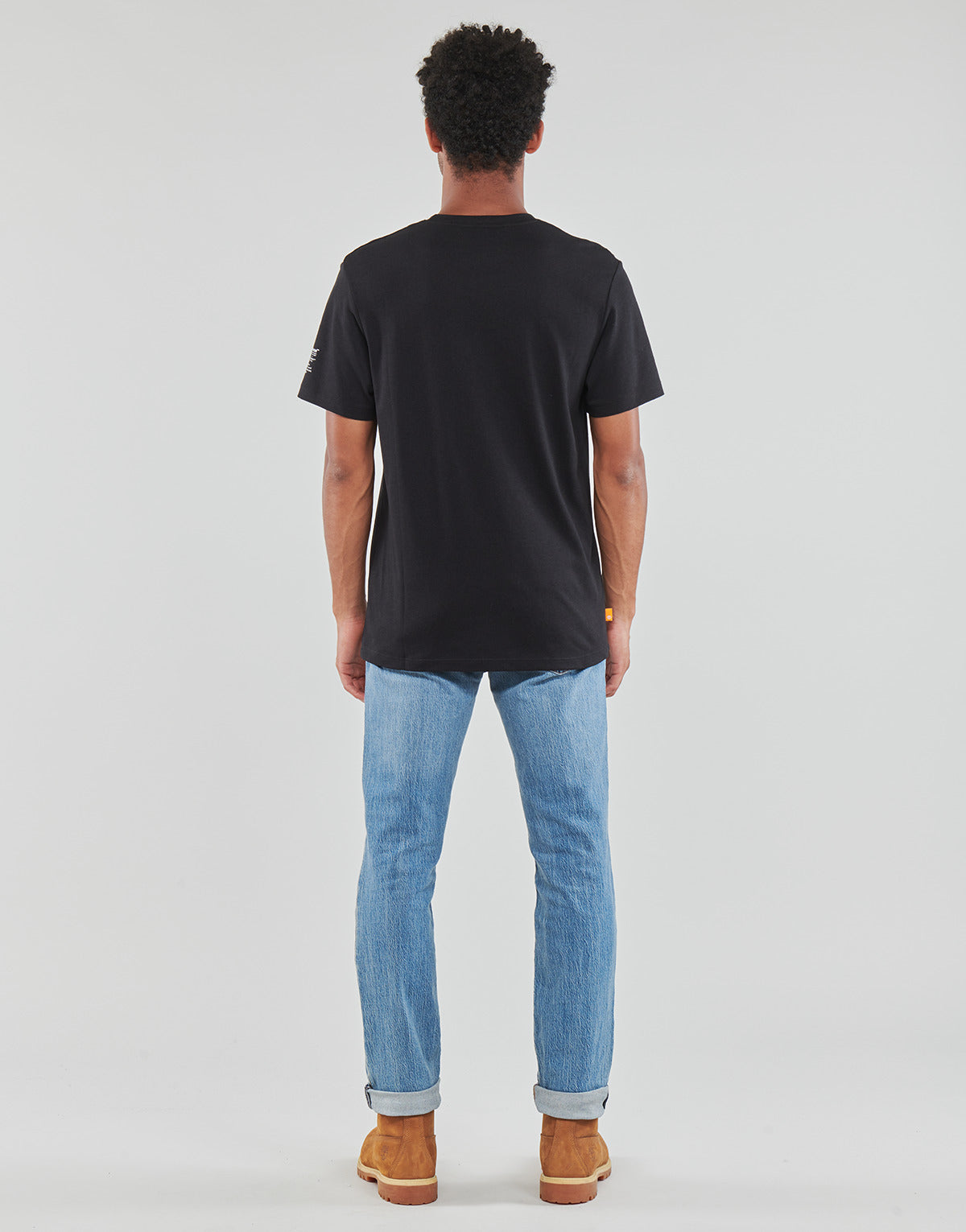 T-shirt Uomo Timberland Comfort Lux Essentials SS Tee Nero