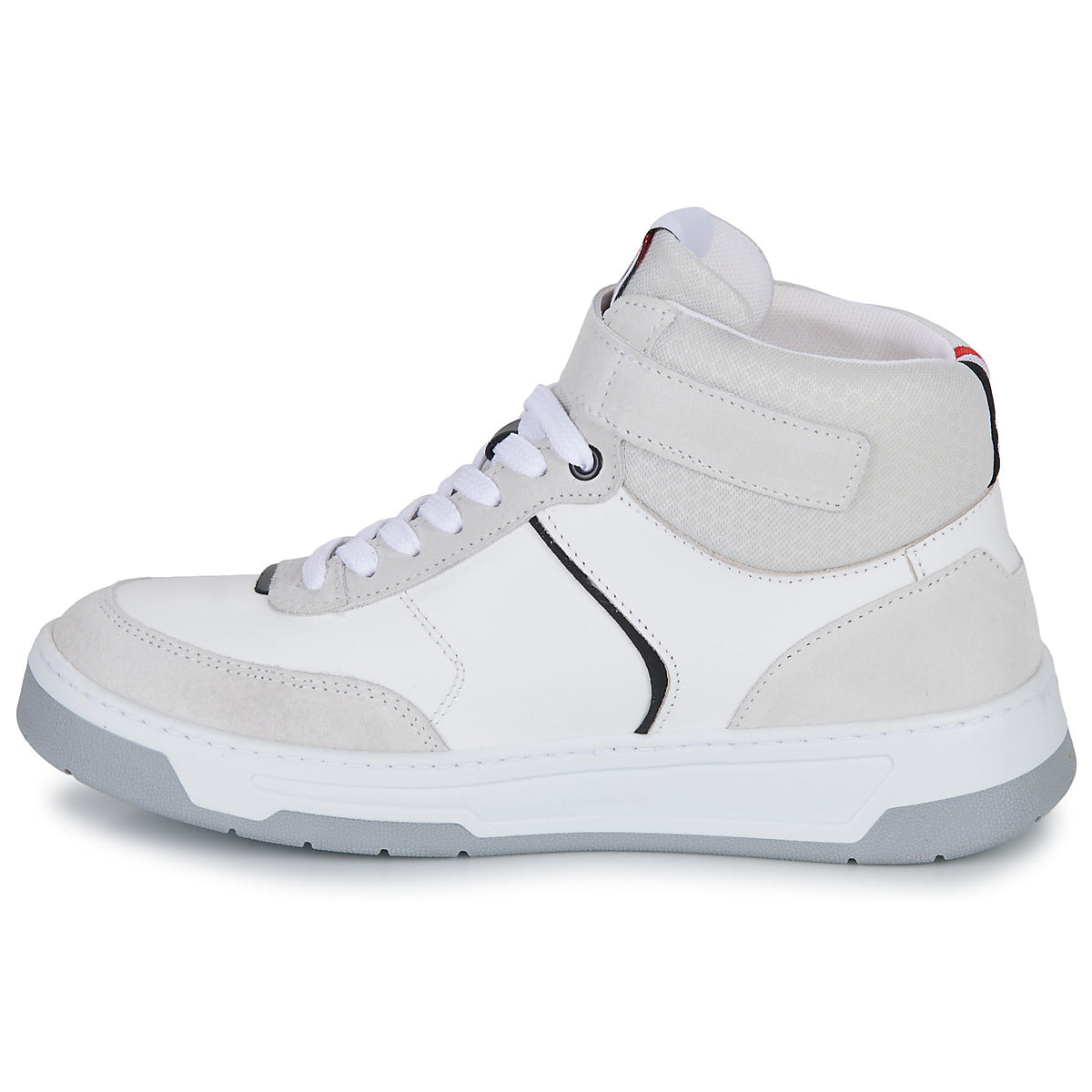 Sneakers alte Uomo Yurban BROOKLYN Bianco