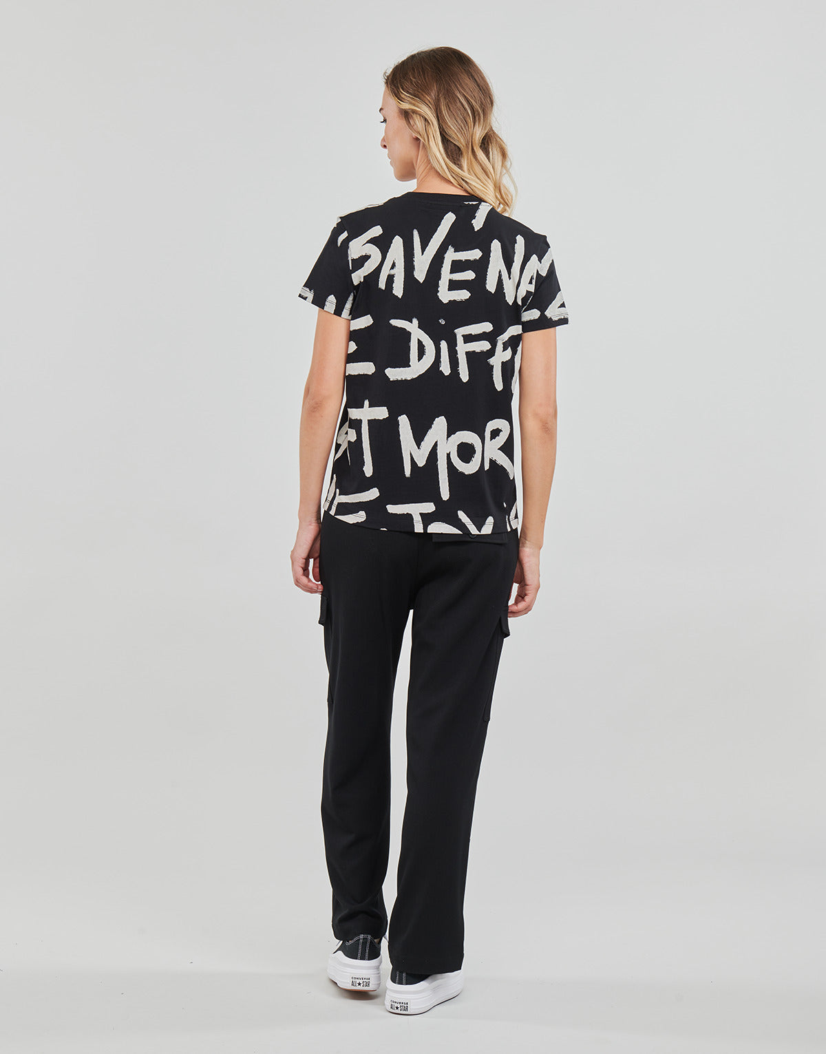 T-shirt Donna Desigual ENYA Nero