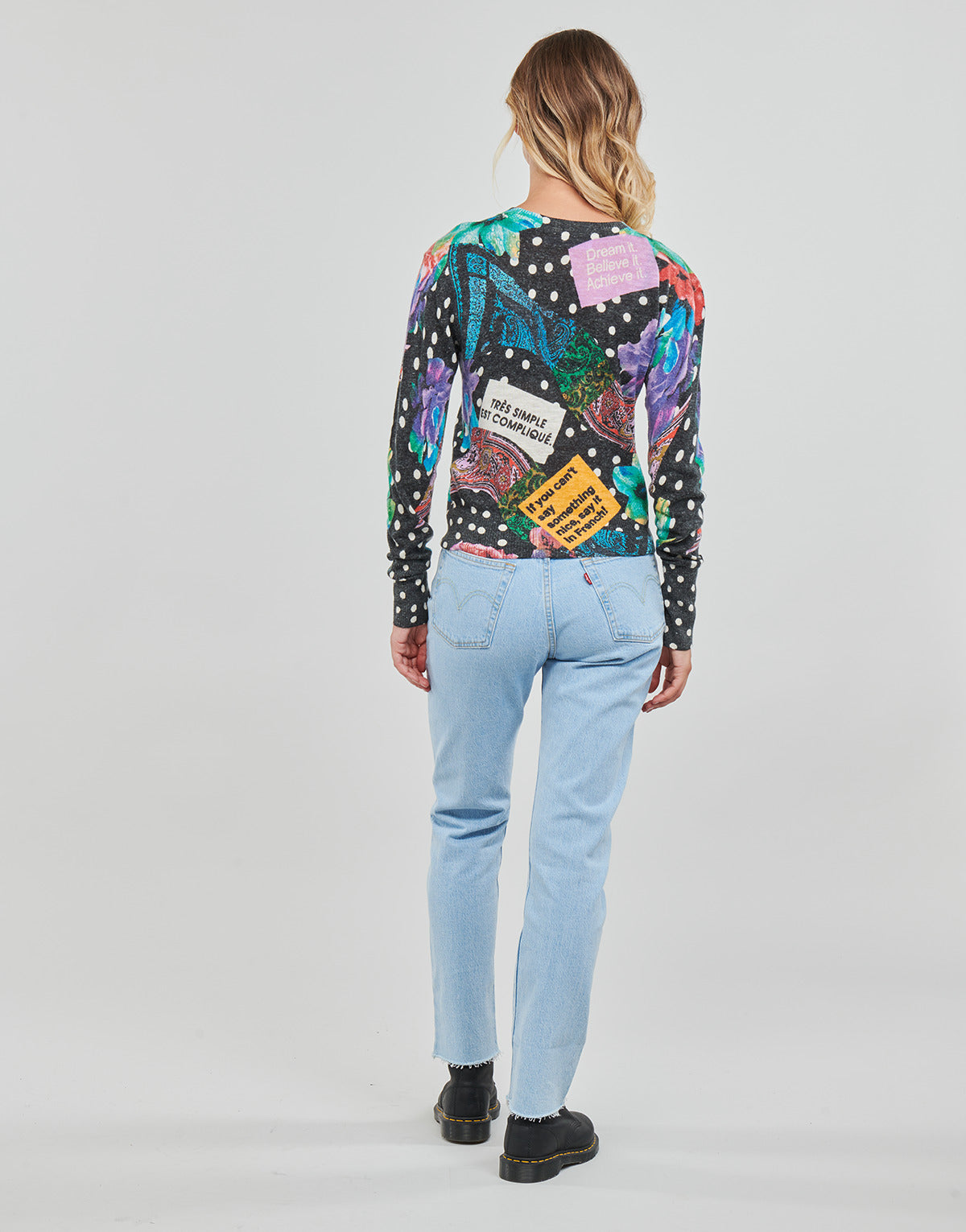 Maglione Donna Desigual SPICE Multicolore