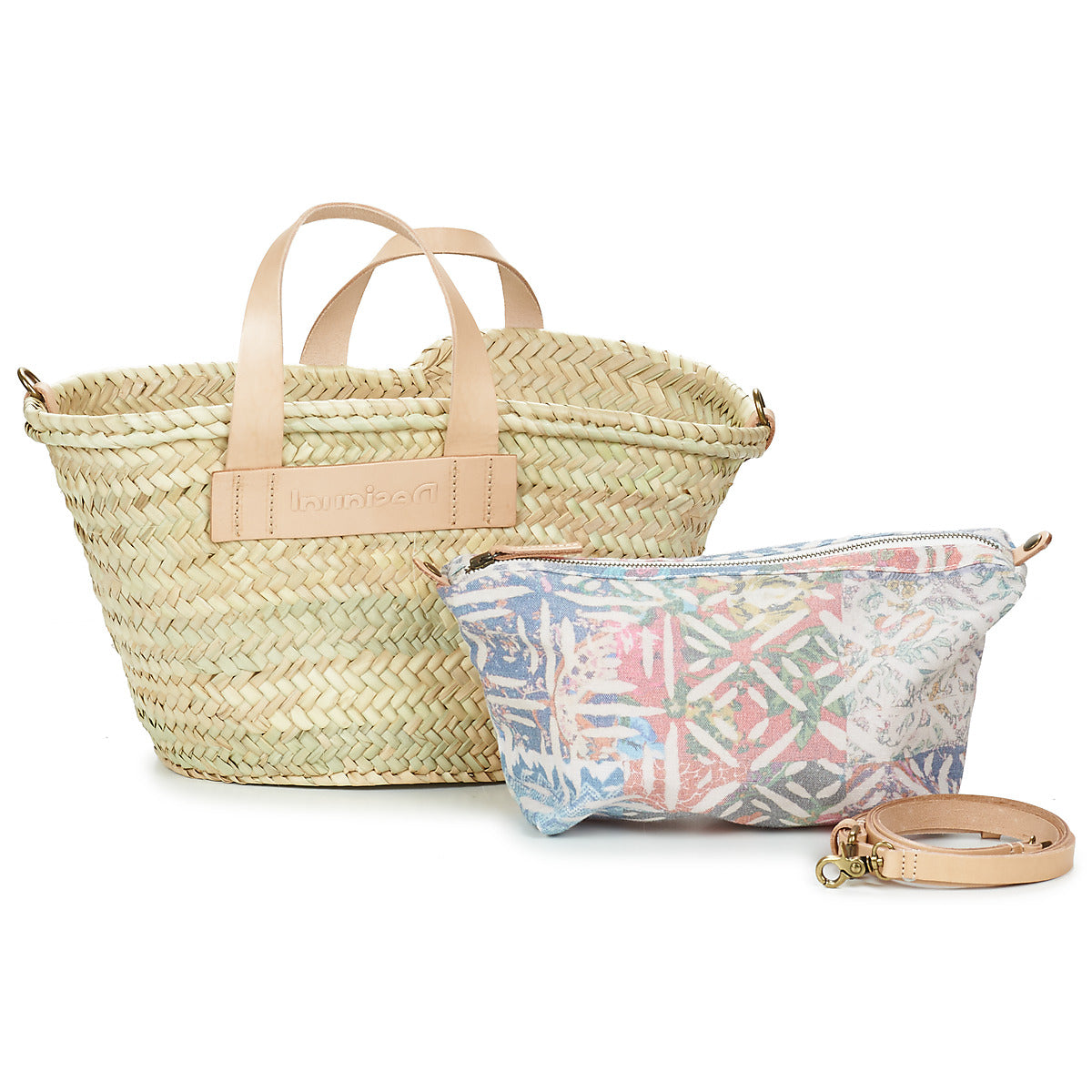 Borsa Shopping Donna Desigual BOLS_SUMMER IBIZA Beige