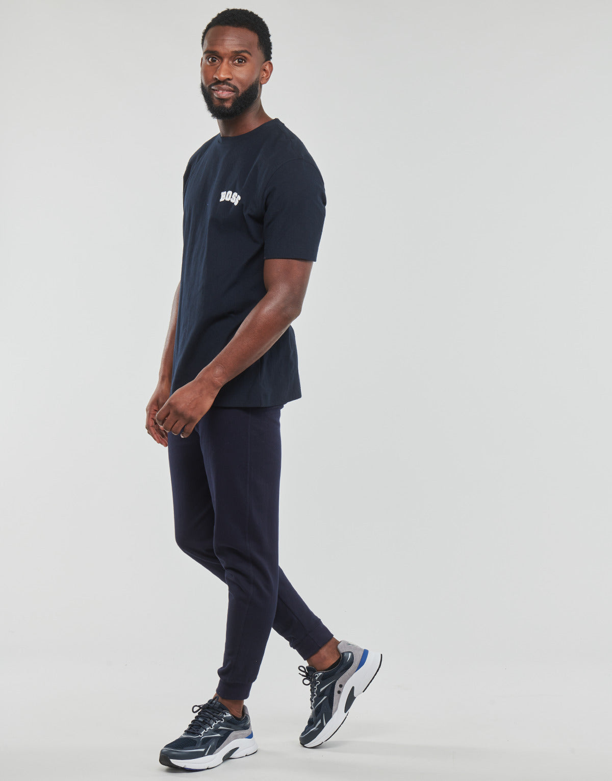 T-shirt Uomo BOSS T-Prep Marine