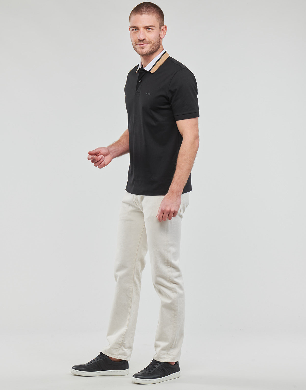 Polo Uomo BOSS Parlay 173 Nero