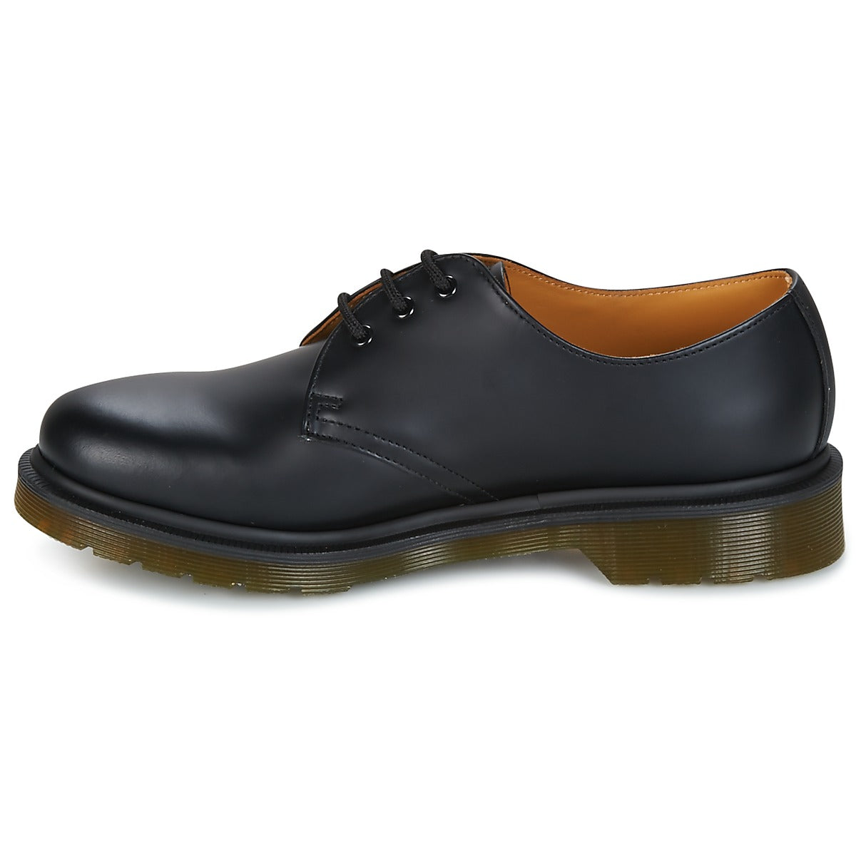 Scarpe Uomo Dr. Martens 1461 NARROW FIT BLACK SMOOTH Nero