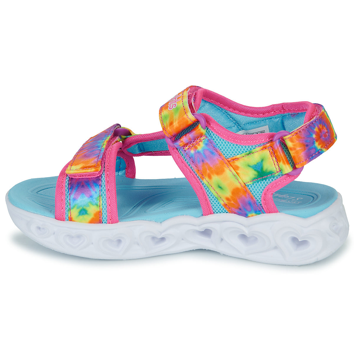Sandali bambini ragazza Skechers S LIGHTS HEART LIGHTS SANDAL Rosa