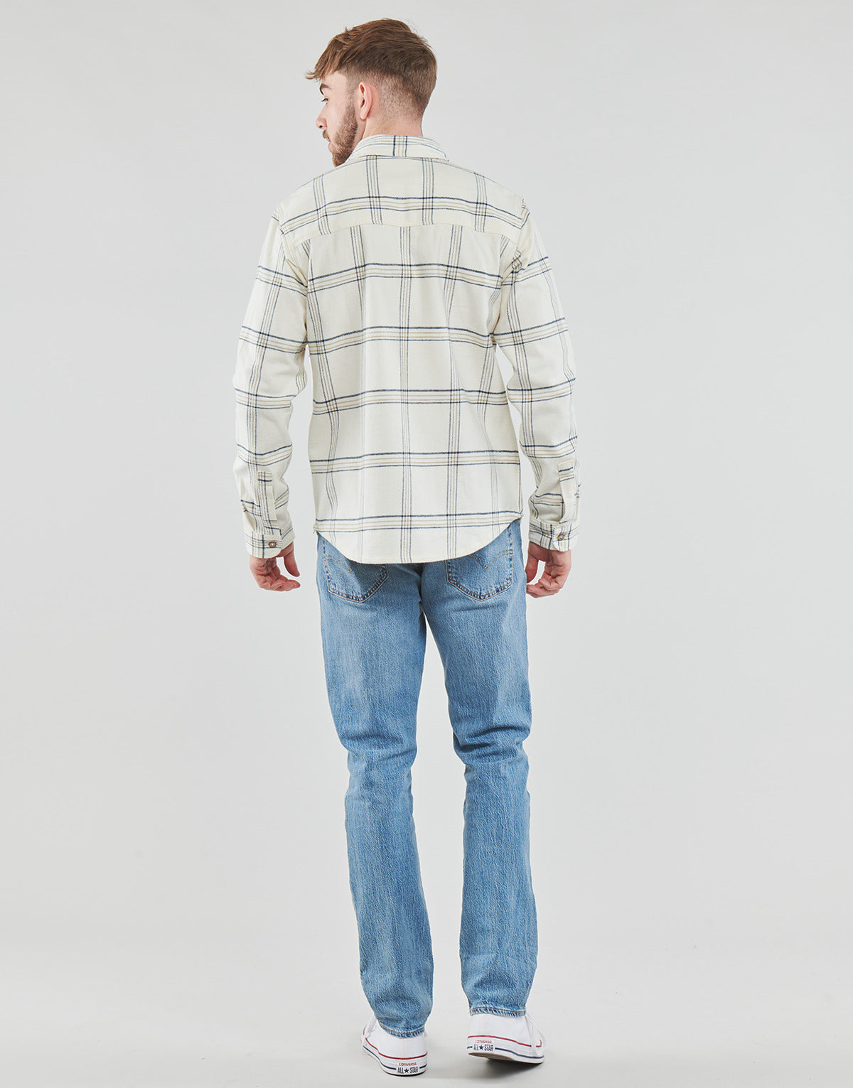 Camicia a maniche lunghe Uomo Dickies WARRENTON SHIRT LS Bianco