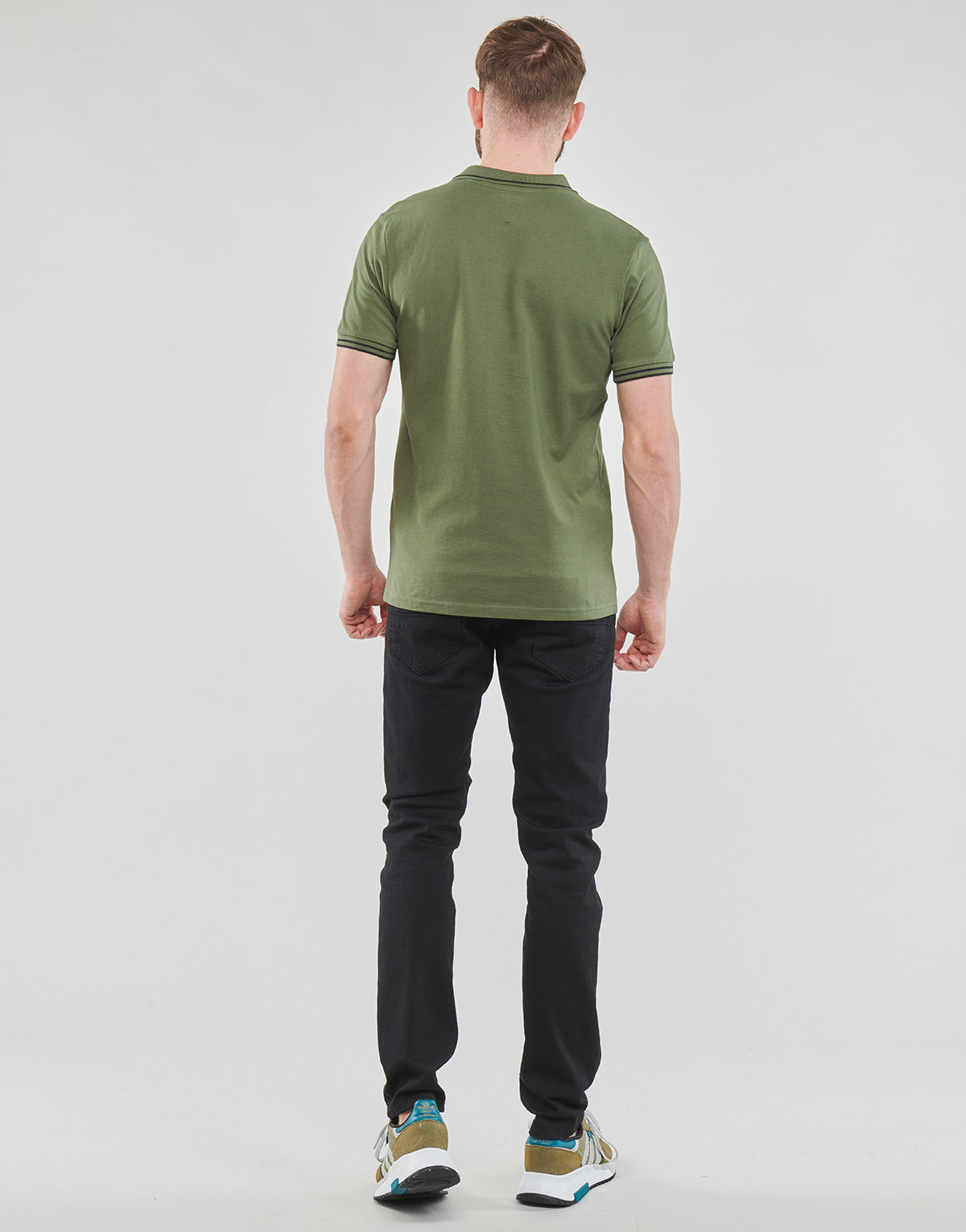 Polo Uomo Kappa EZIO Kaki