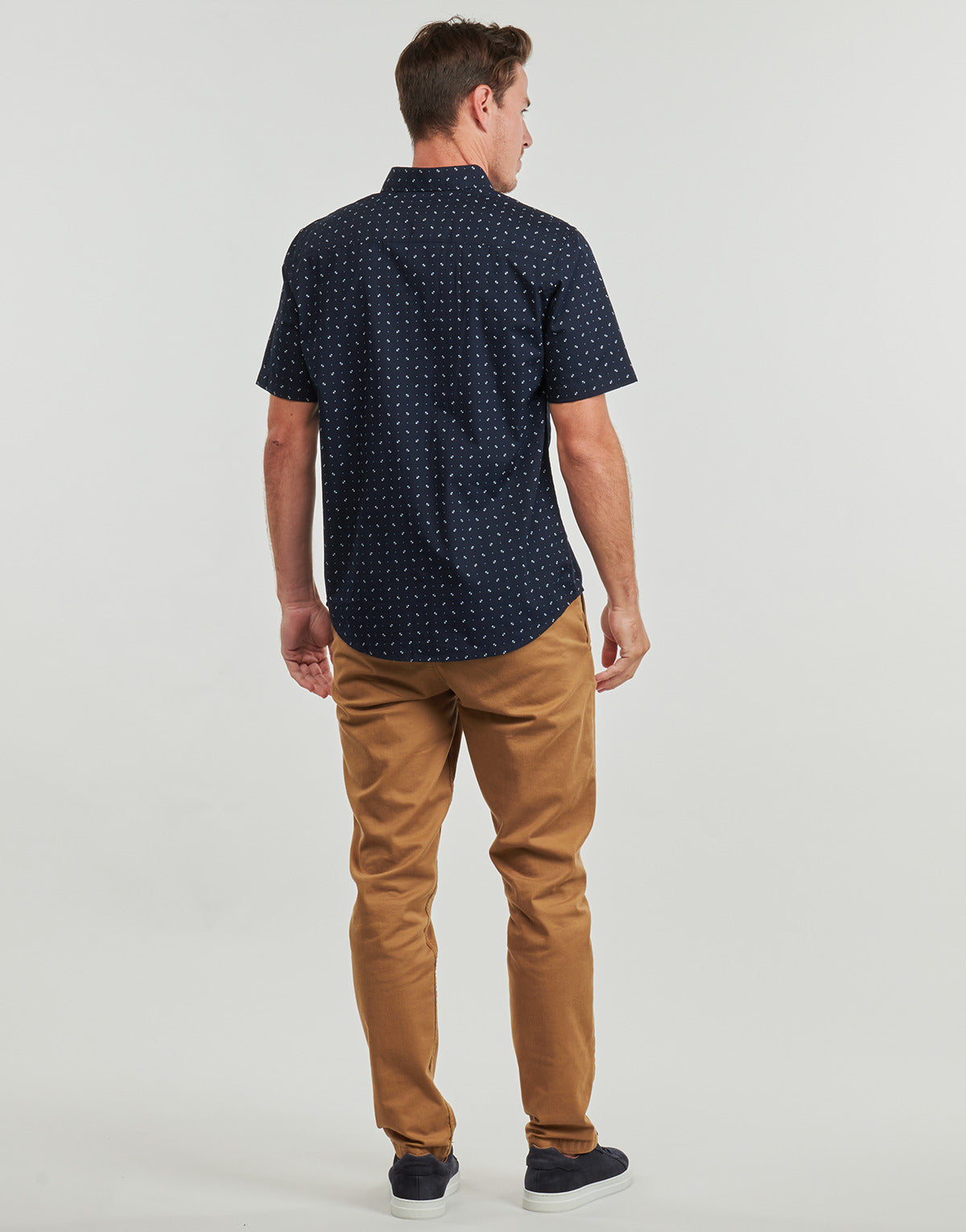 Camicia a maniche corte Uomo Tom Tailor 1034880 Marine