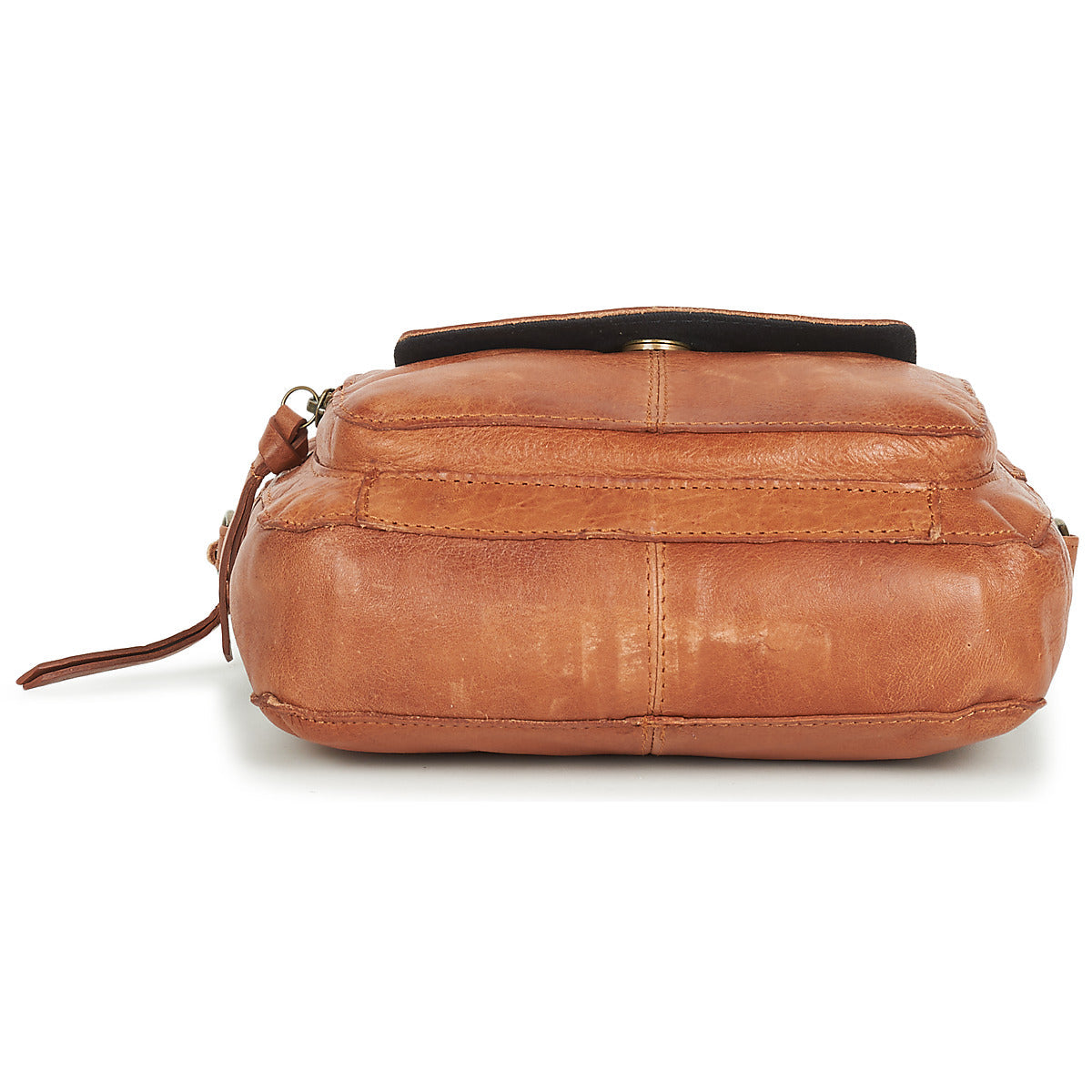 Borsa a tracolla Donna Pieces PCNAINA LEATHER CROSS BODY Marrone