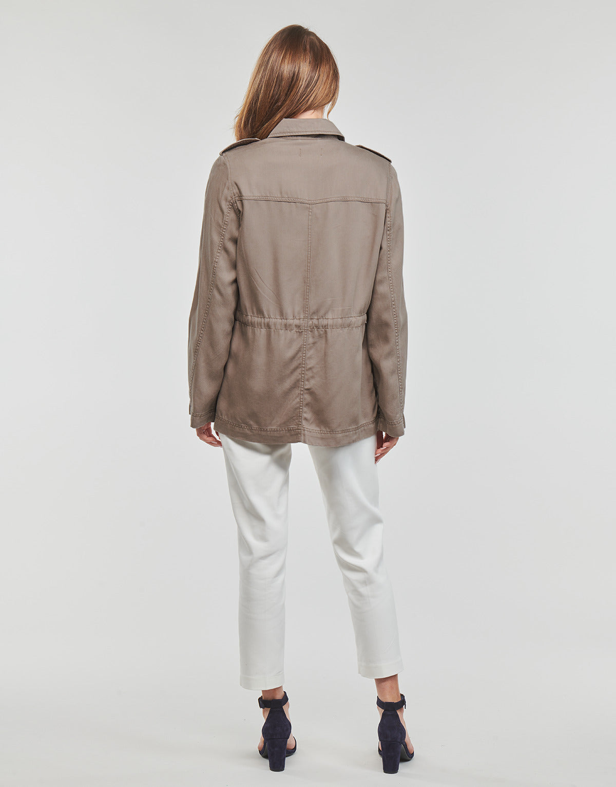 Parka Donna Only ONLKENYA LIFE UTILITY JACKET CC Marrone