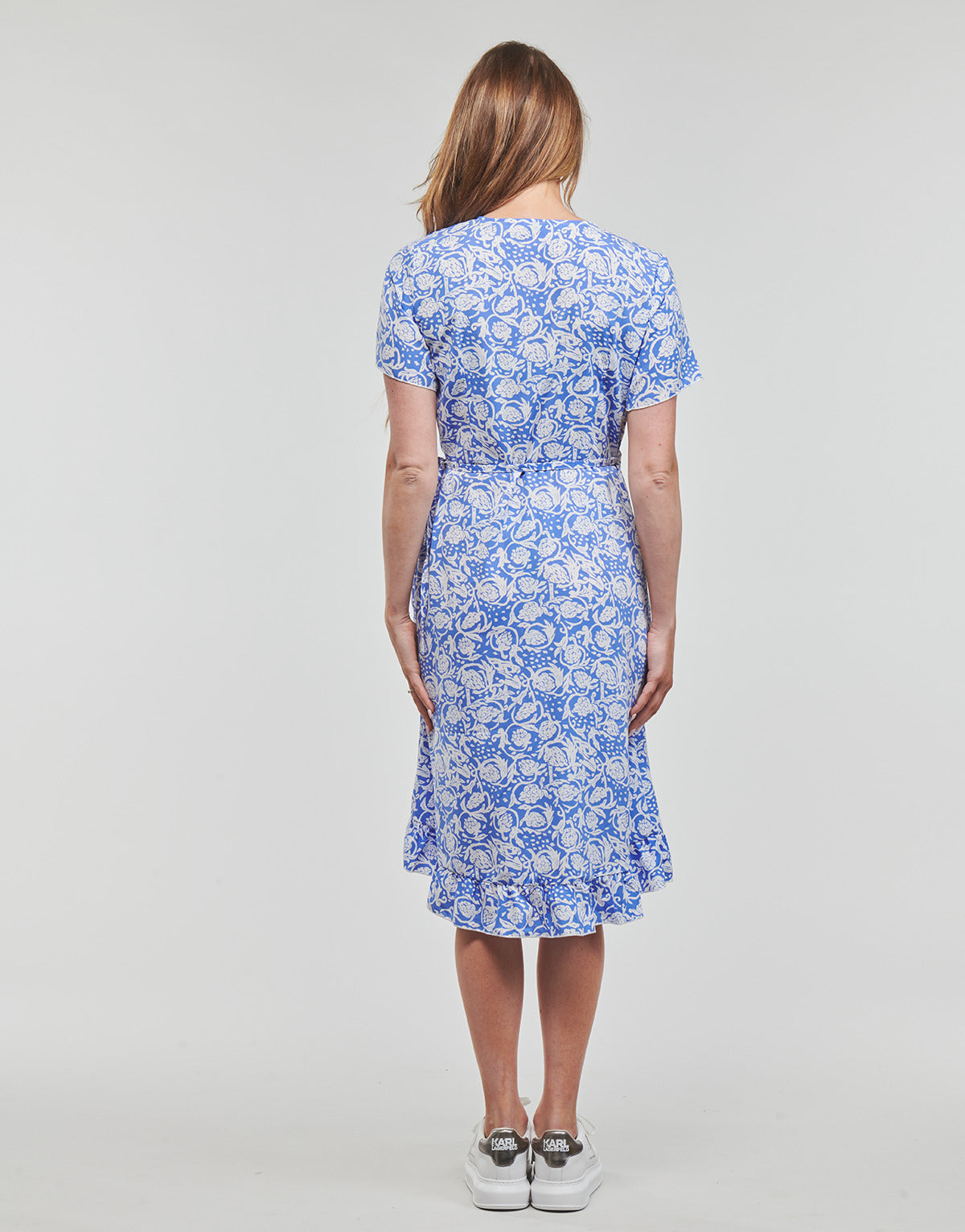 Abito corto Donna Only ONLMARGOT LIFE S/S KNEE WRAP DRESS Multicolore