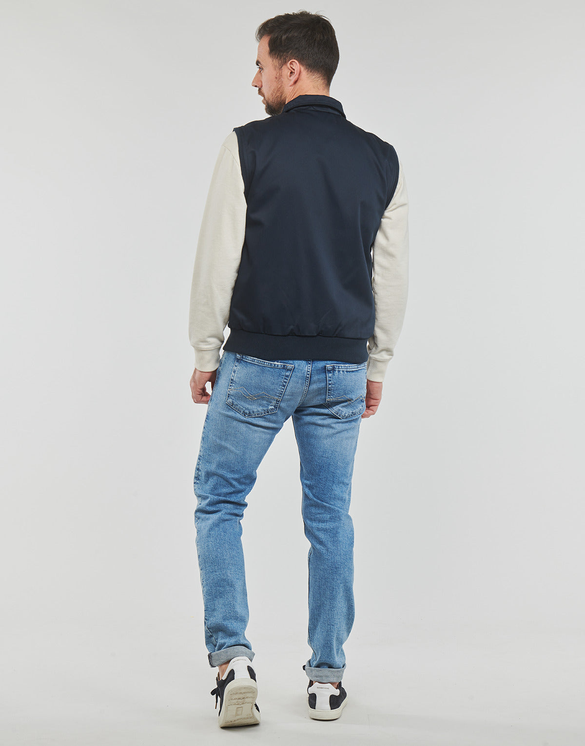 Giubbotto Uomo Harrington HGO WAISTCOAT Marine