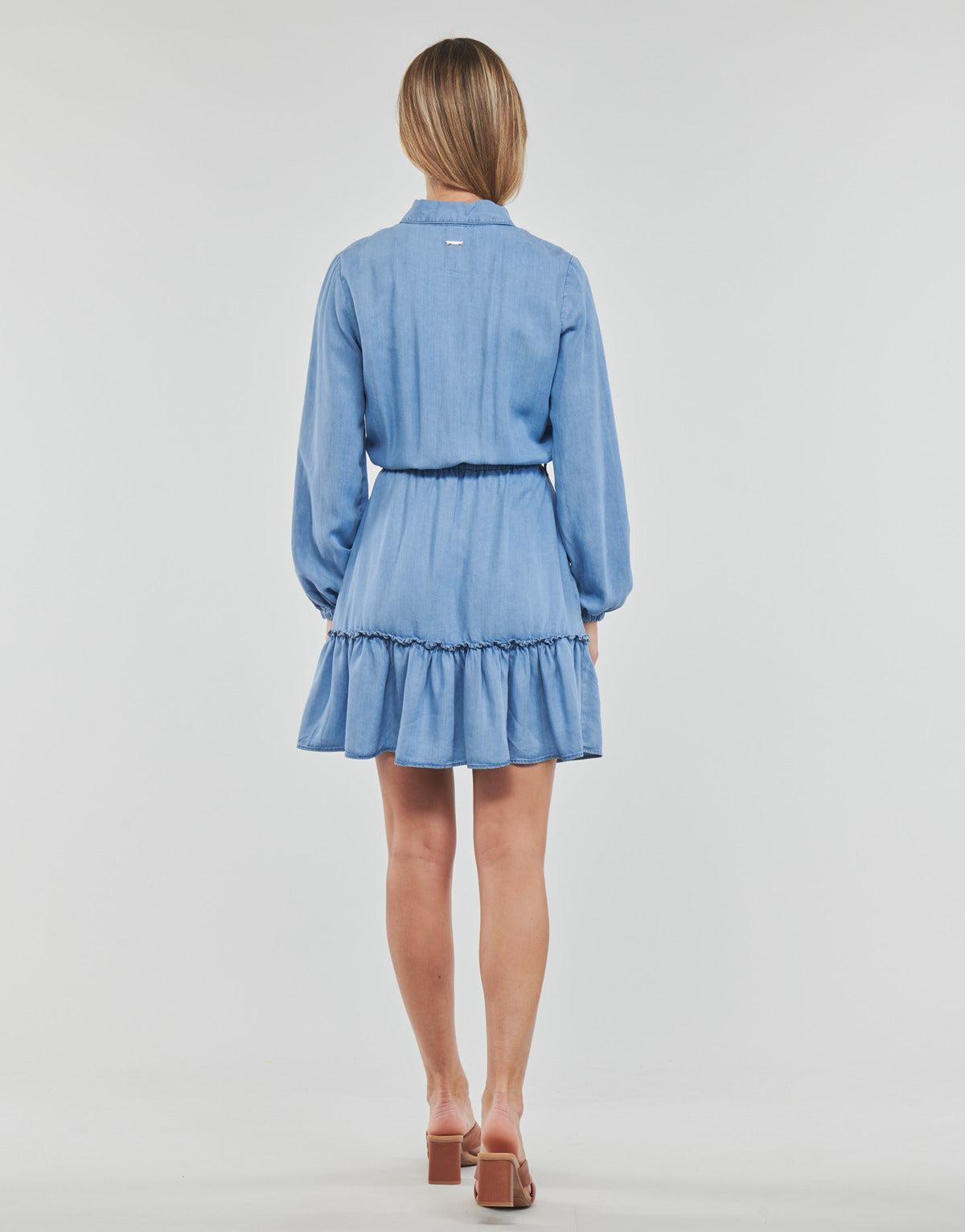 Abito corto Donna Liu Jo TENCEL Blu