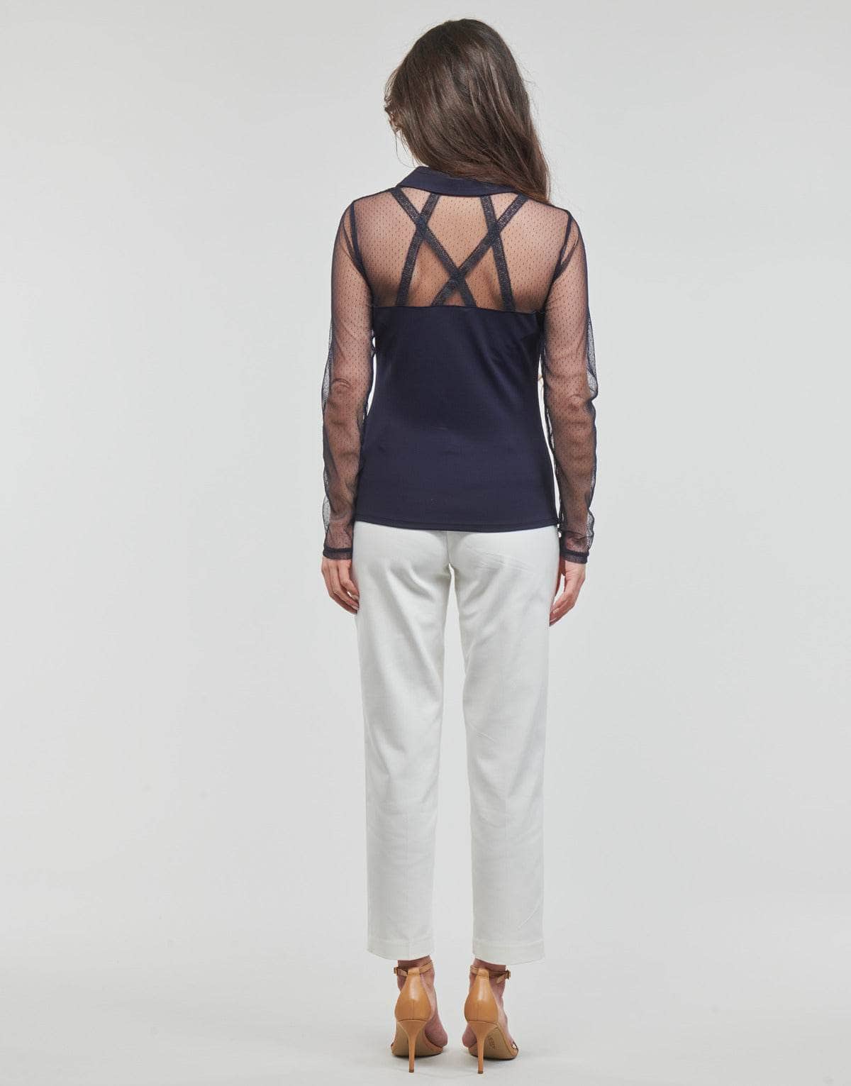 T-shirts a maniche lunghe Donna Morgan TURNER Marine