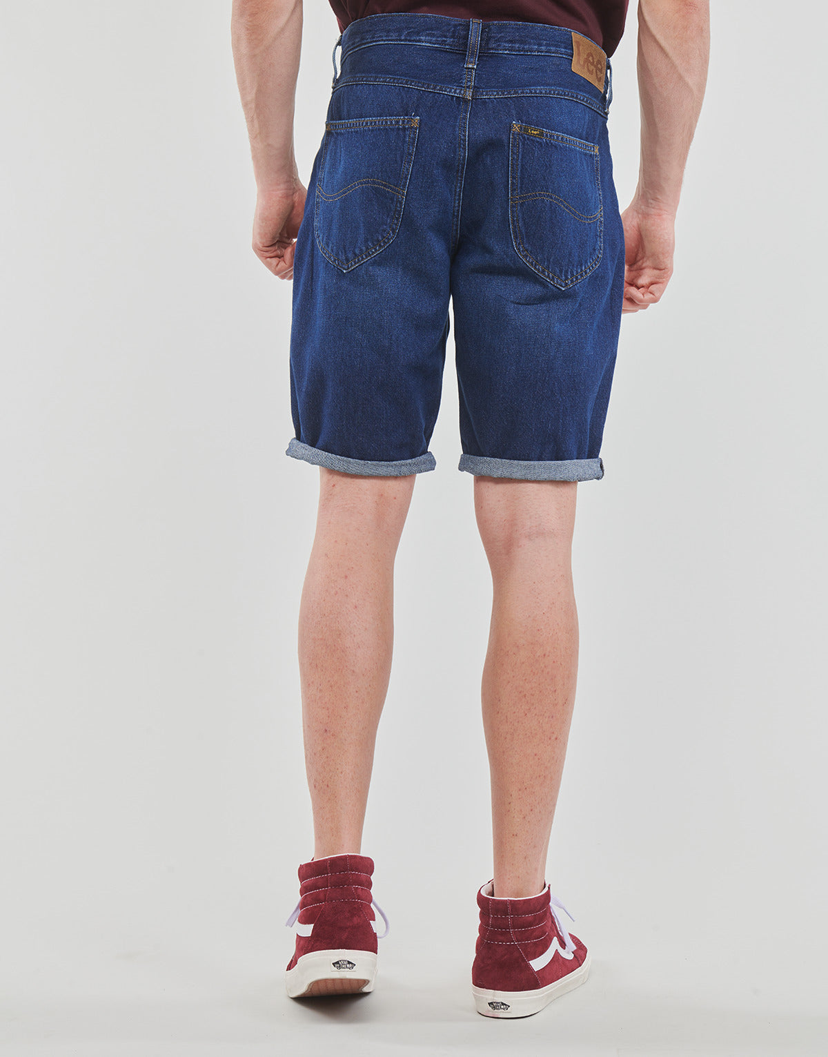 Pantaloni corti Uomo Lee 5 POCKET SHORT Blu
