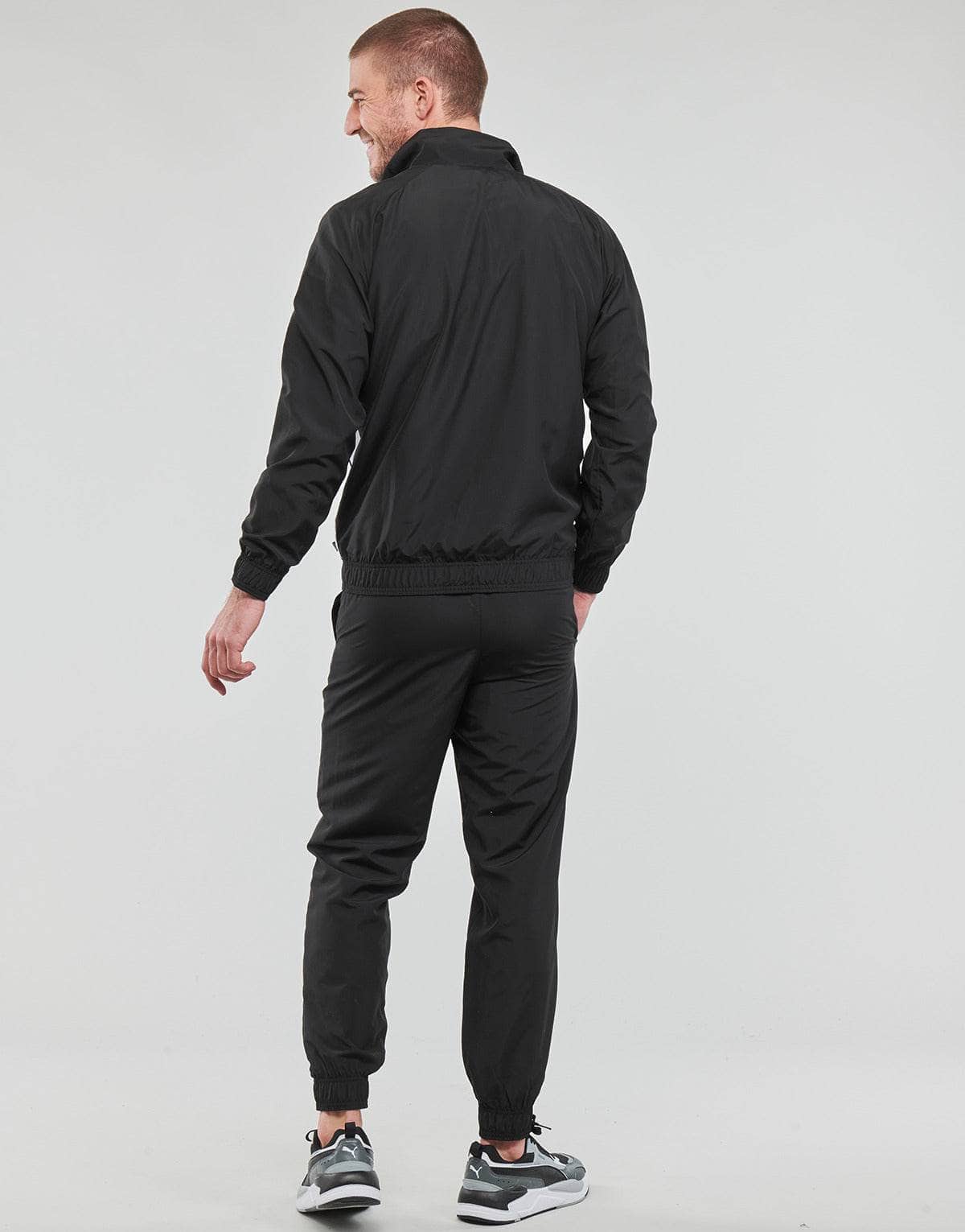 Tuta Uomo Puma WOVEN TRACKSUIT Nero