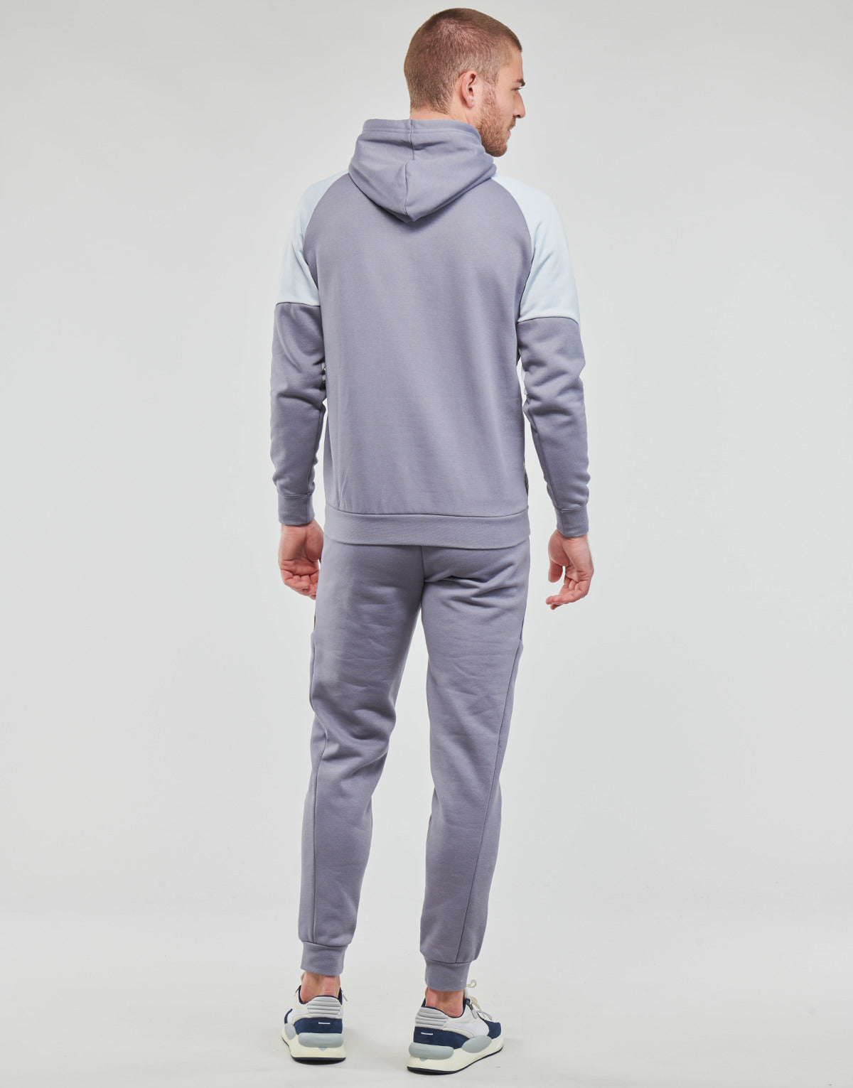 Felpa Uomo Puma INLINE Grigio