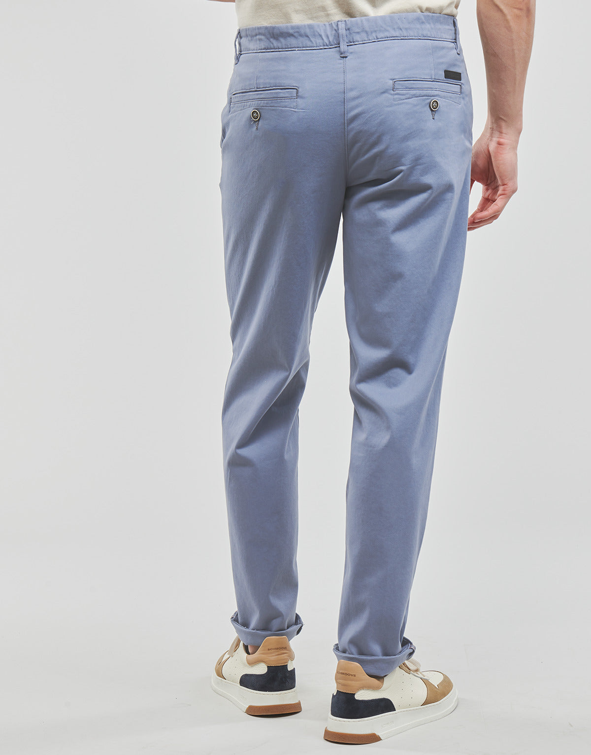 Pantalone Chino Uomo Jack & Jones JPSTOLLIE JJJAGGER Blu