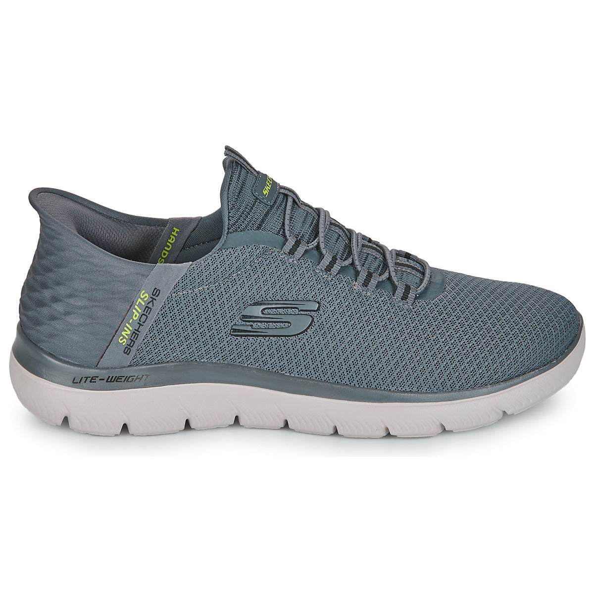 Scarpe Uomo Skechers SUMMITS SLIP-INS Grigio