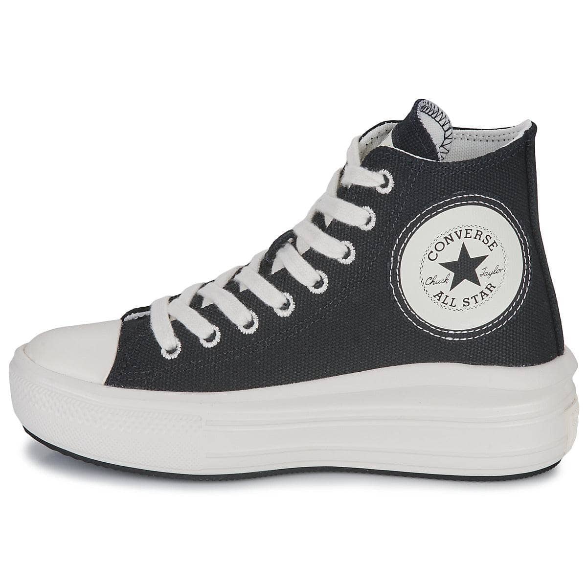Sneakers alte Donna Converse CHUCK TAYLOR ALL STAR MOVE HI Nero
