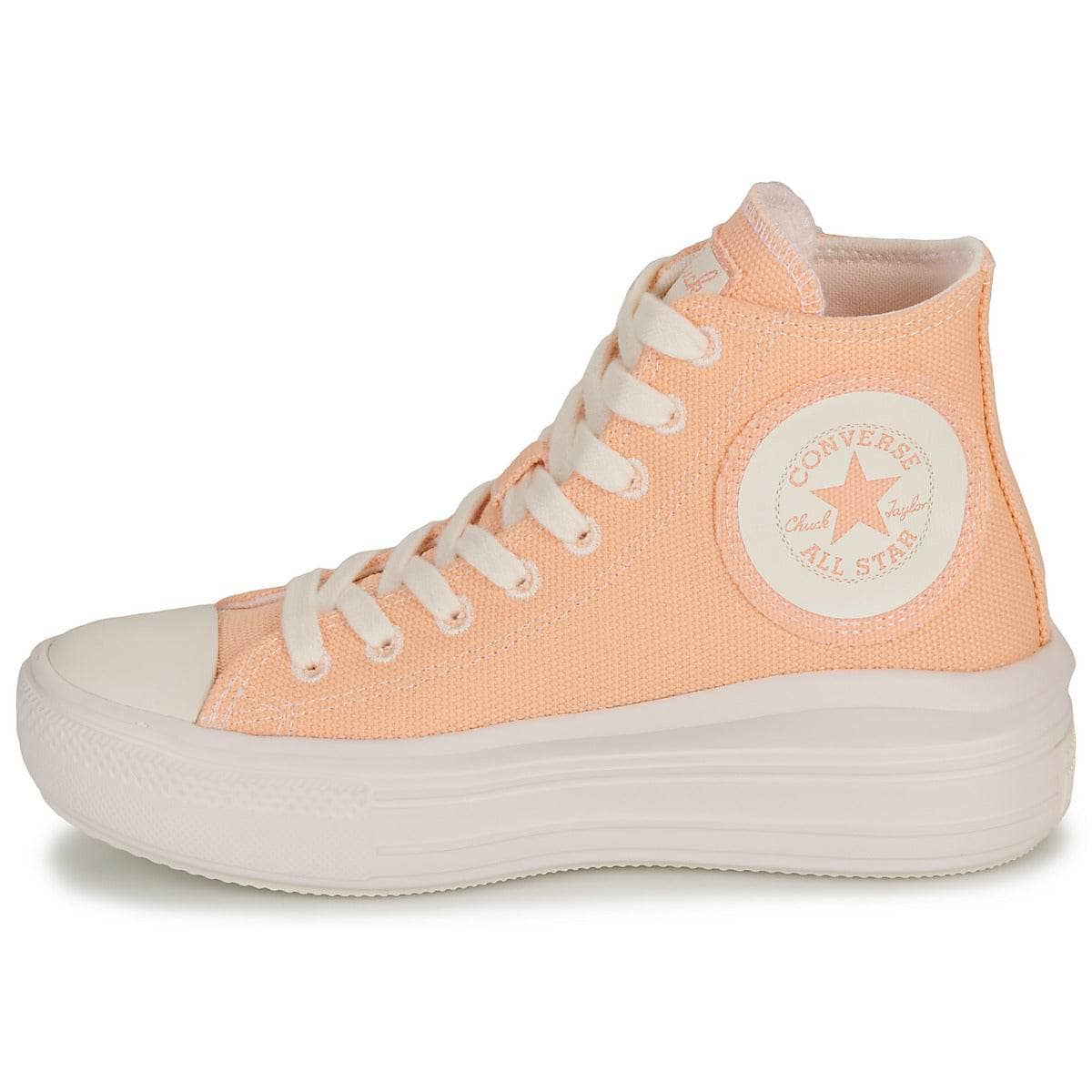Sneakers alte Donna Converse CHUCK TAYLOR ALL STAR MOVE-CONVERSE CITY COLOR Rosa