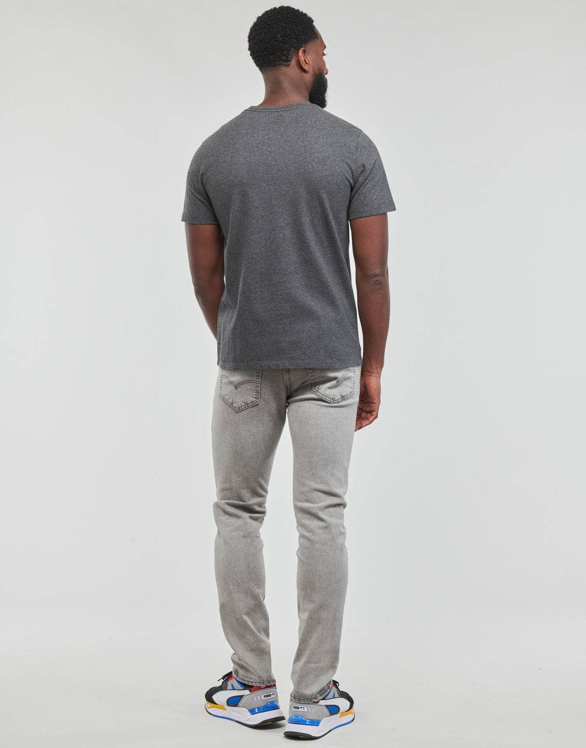 T-shirt Uomo Levis SS ORIGINAL HM TEE Grigio