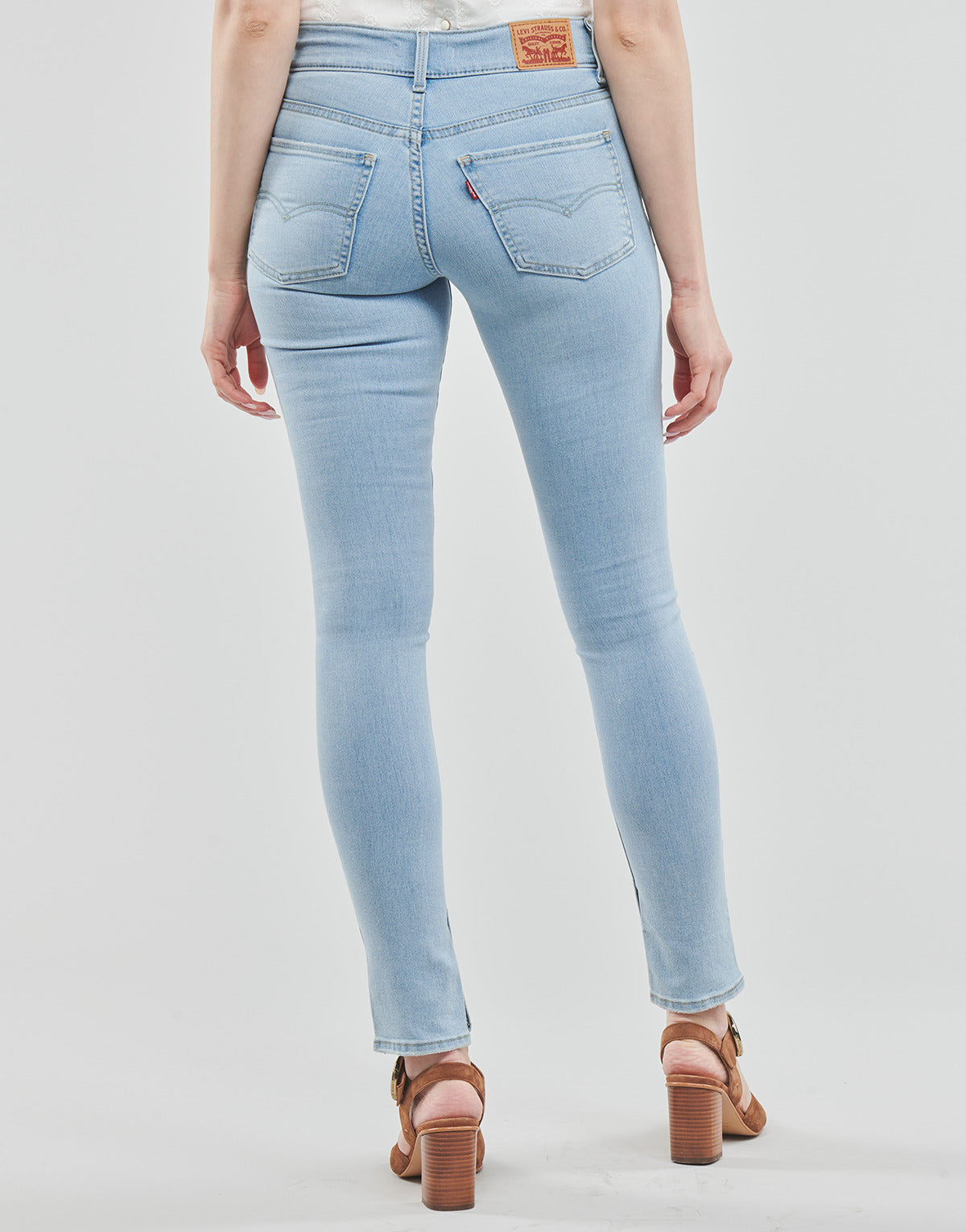 Jeans skynny Donna Levis 311 SHP SKINNY SLIT HEM Blu