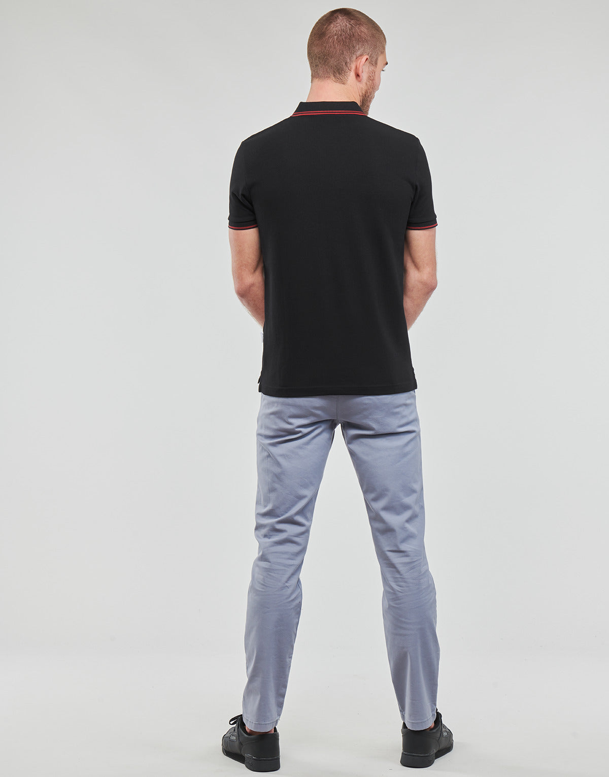 Polo Uomo Selected SLHDANTE SPORT Nero