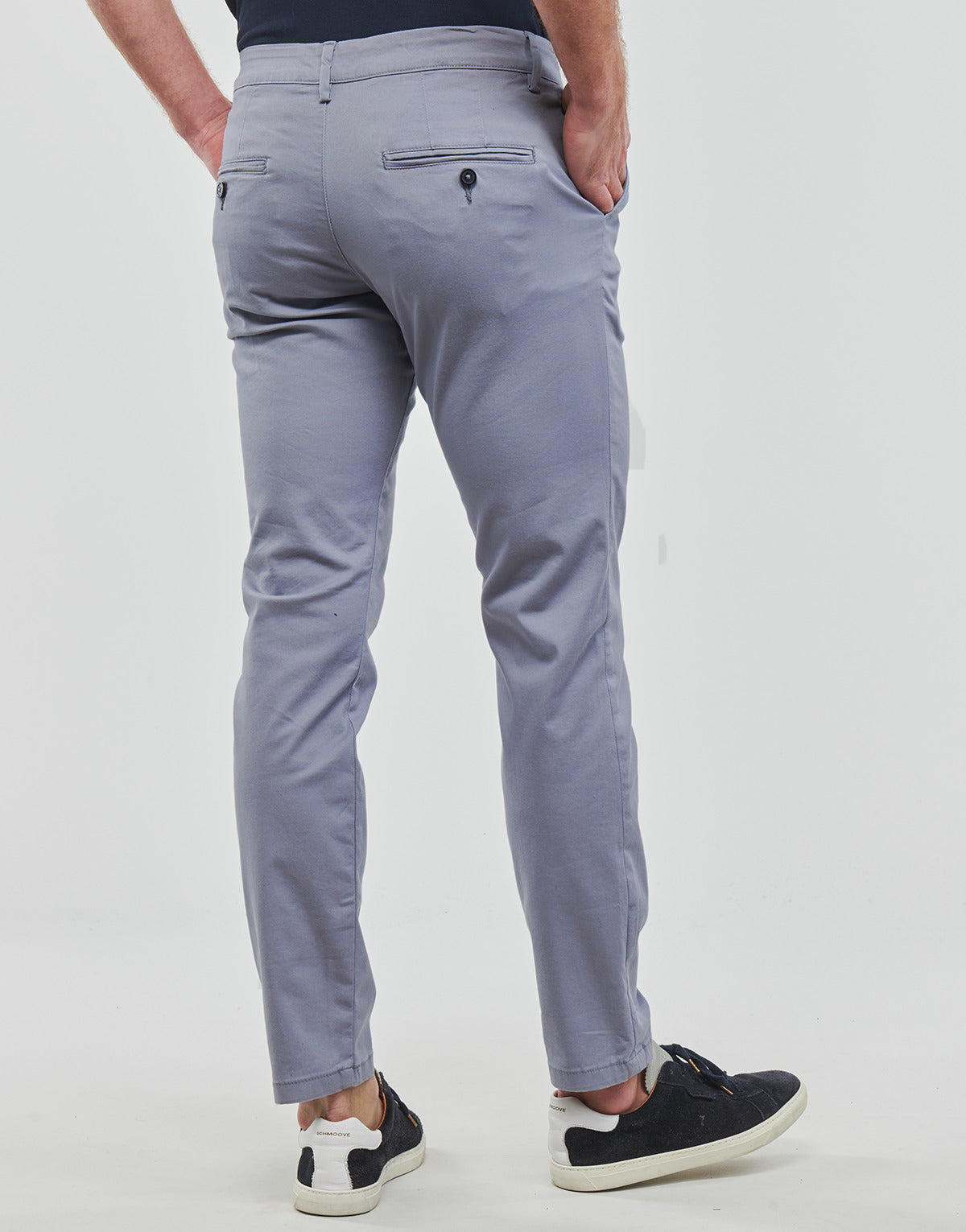 Pantalone Chino Uomo Selected SLHSLIM-NEW MILES 175 FLEX CHINO Blu