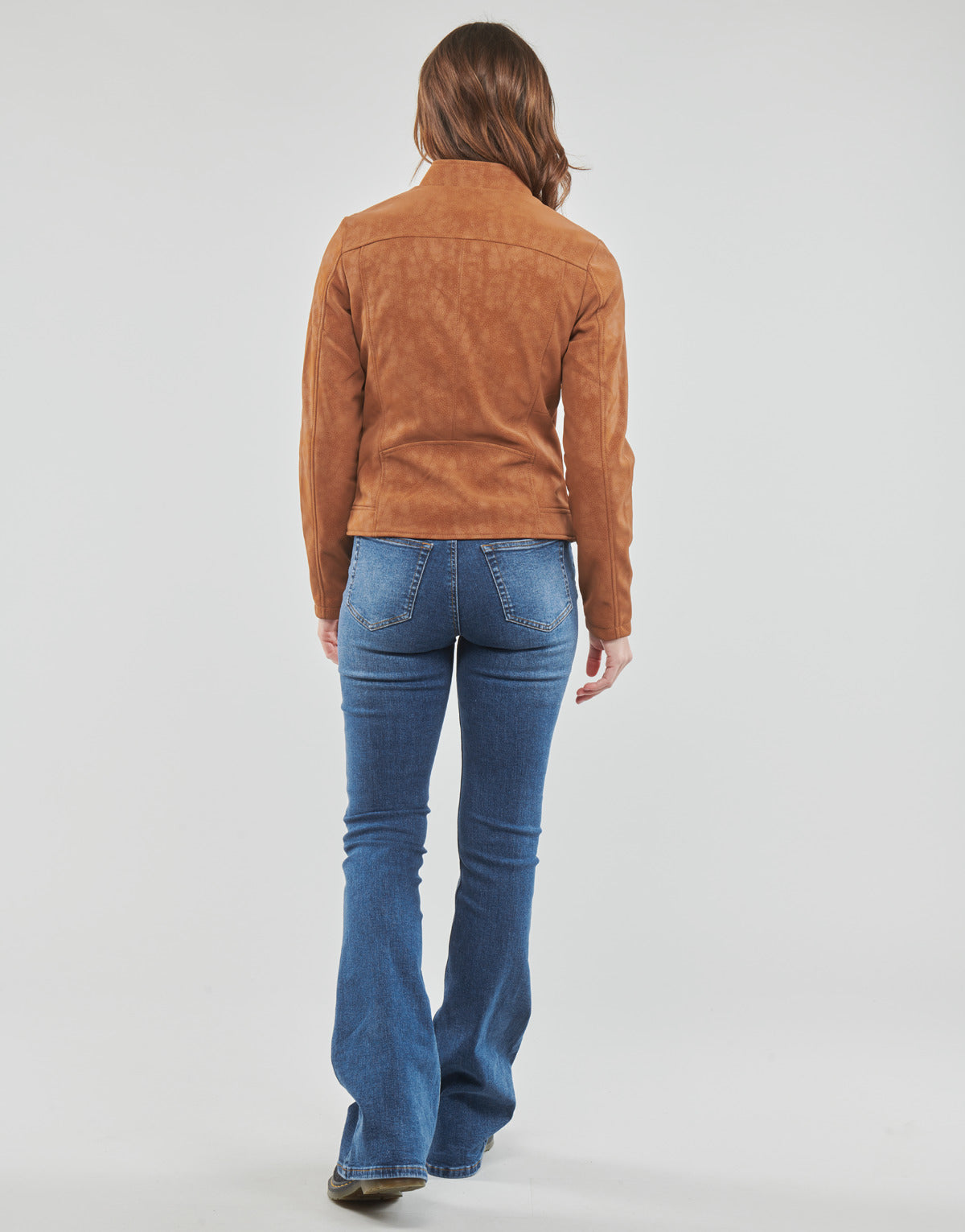 Giacca in pelle Donna Desigual CHAQ_DETROIT Marrone