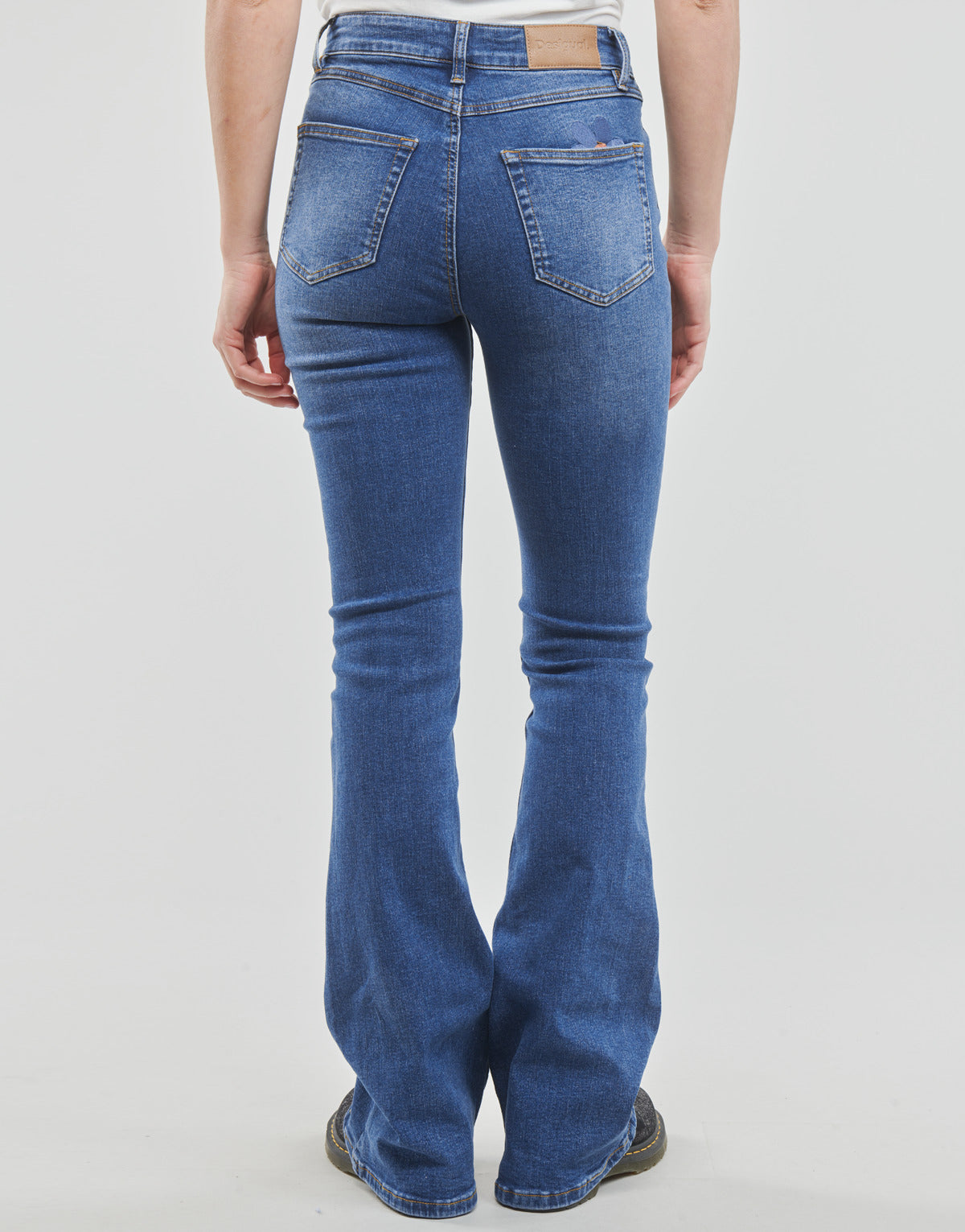 Jeans Bootcut Donna Desigual DENIM_LUNA Blu