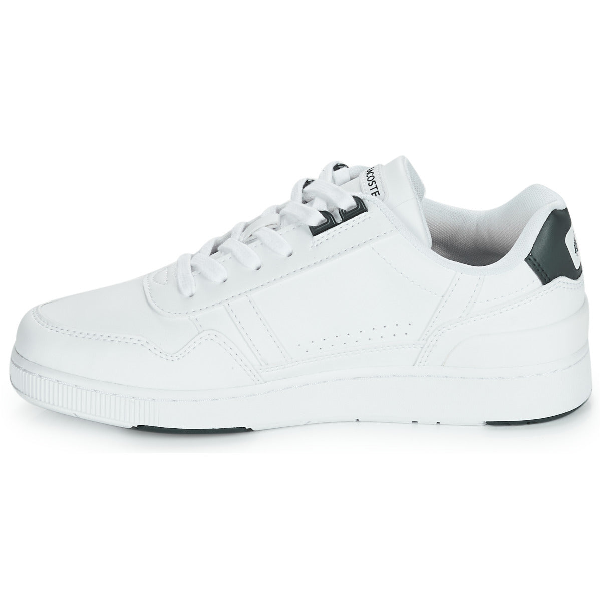 Scarpe bambini ragazza Lacoste T-CLIP Bianco