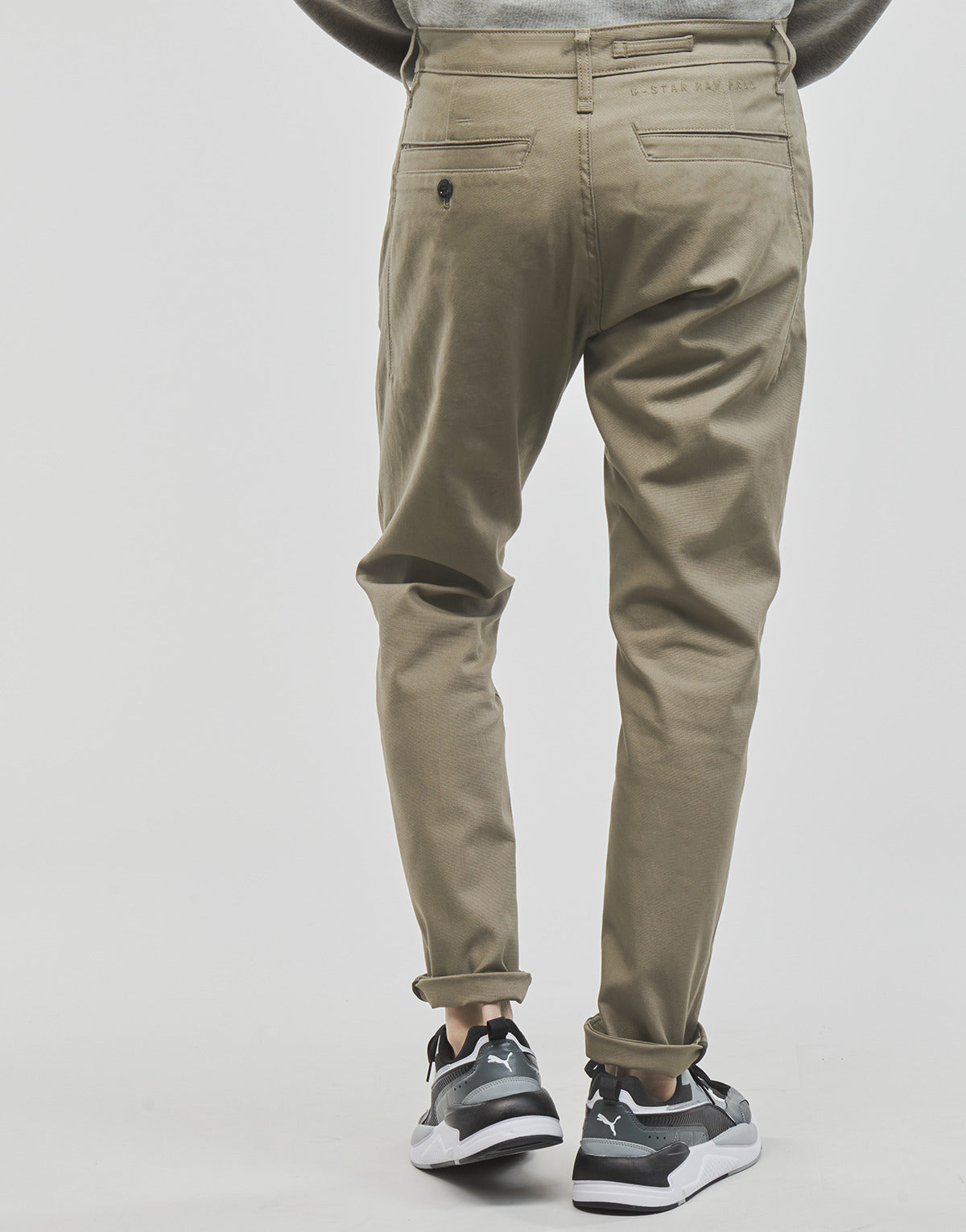 Pantalone Chino Uomo G-Star Raw BRONSON 2.0 SLIM CHINO Kaki