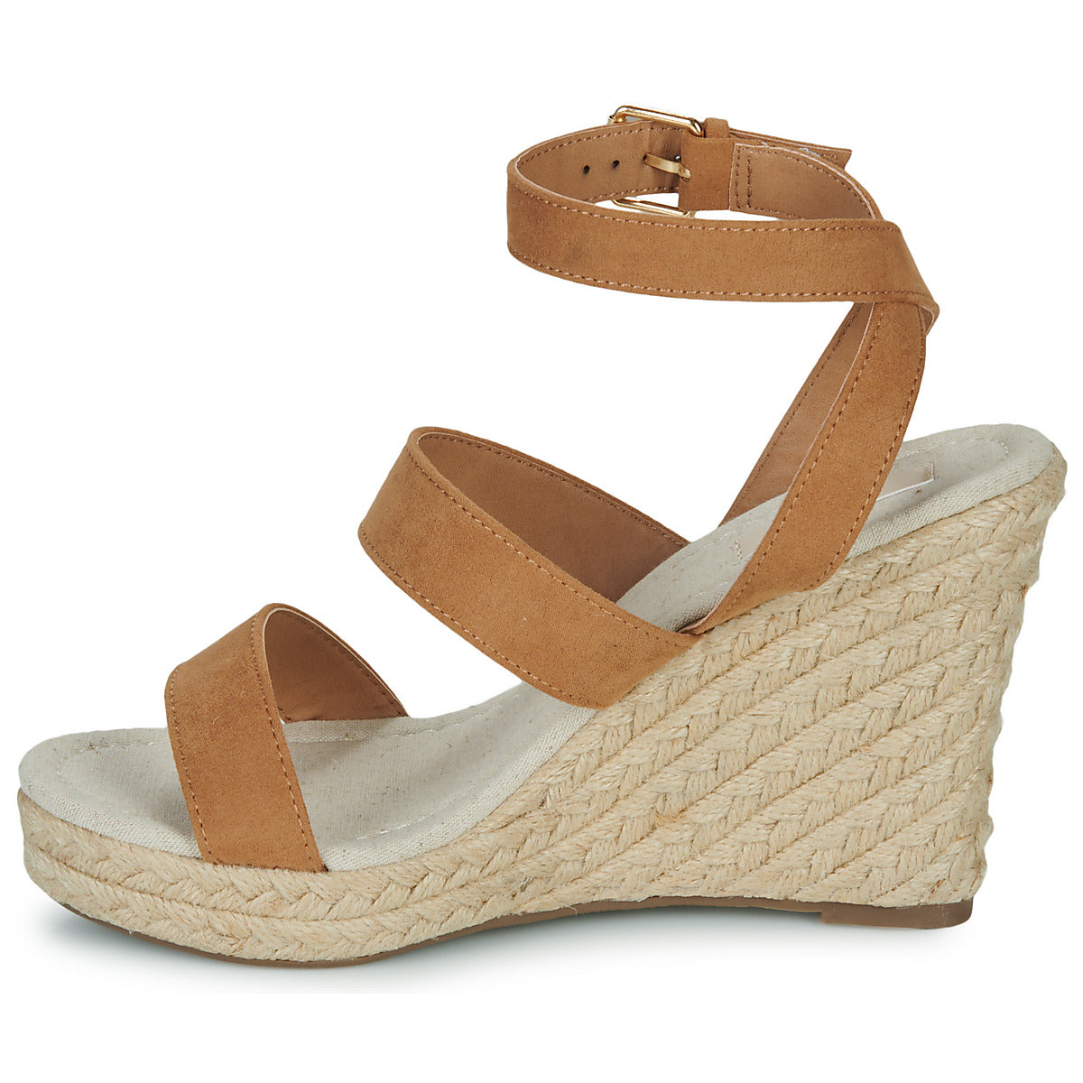 Sandali Donna Only ONLAMELIA-16 WEDGE SANDAL Marrone