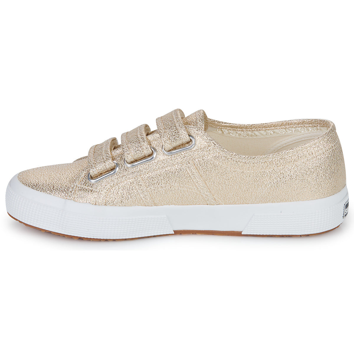 Sneakers basse Donna Superga 2750 LAME STRAP Oro