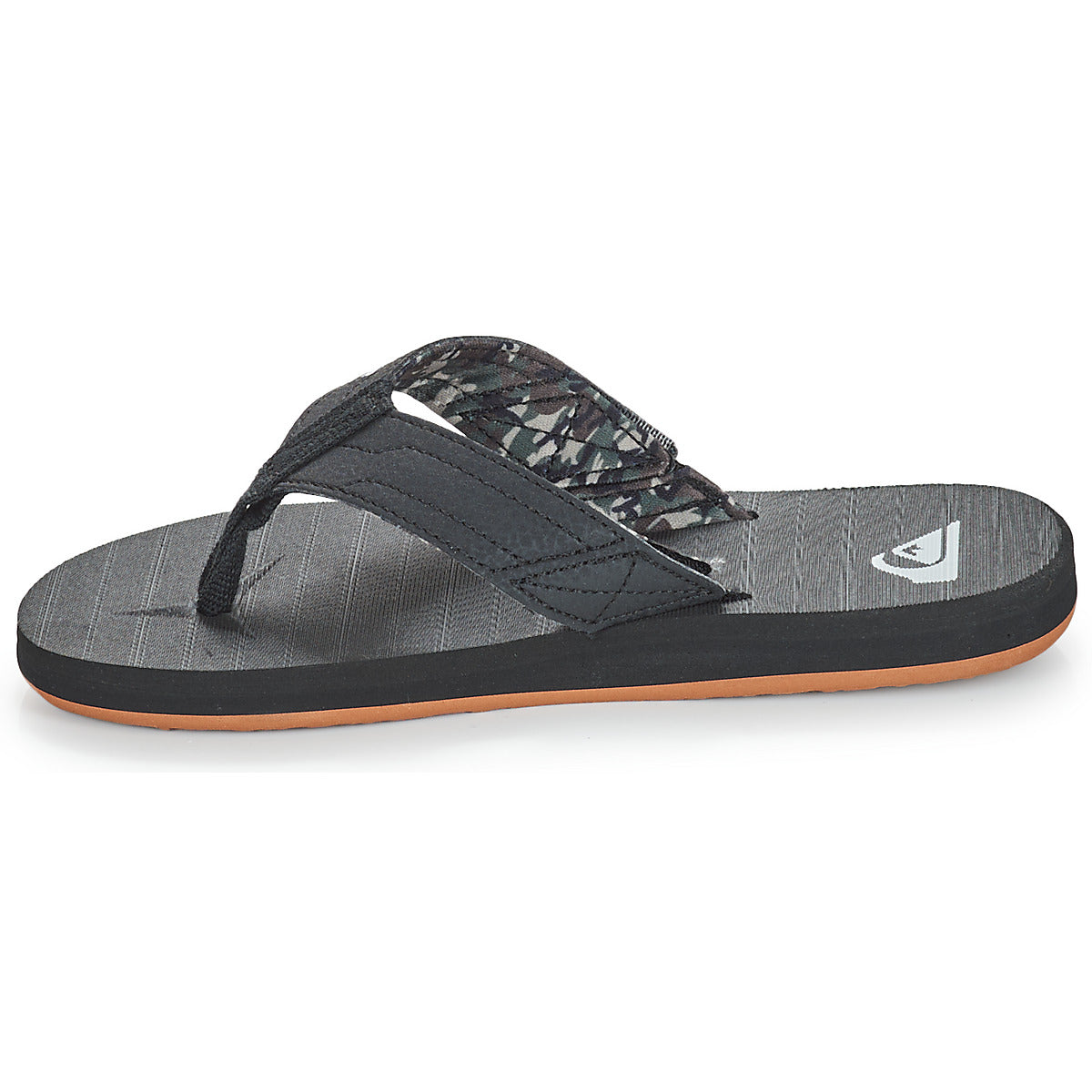 Infradito bambini ragazzo Quiksilver CARVER SWITCH YOUTH Nero