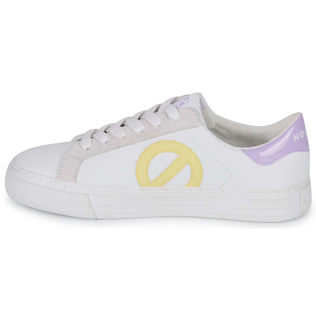 Sneakers basse Donna No Name STRIKE SIDE Bianco